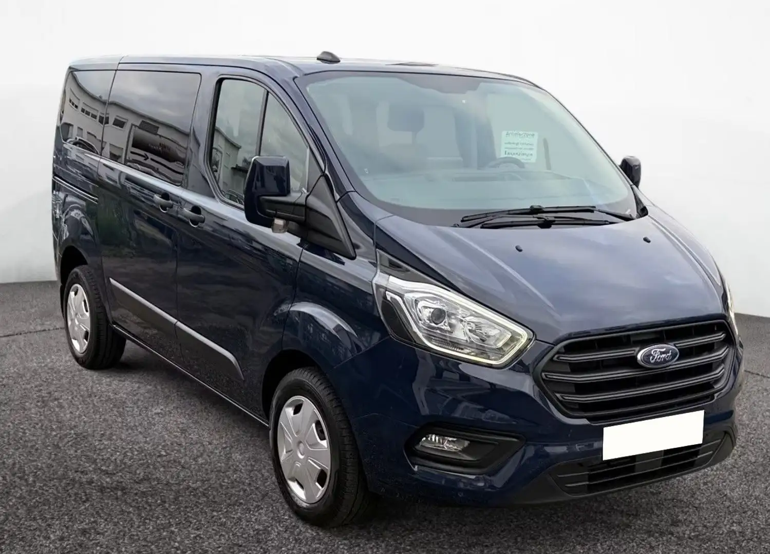 Ford Transit Custom 9 Sitzer 1 Hand NAVI PDC Blau - 2