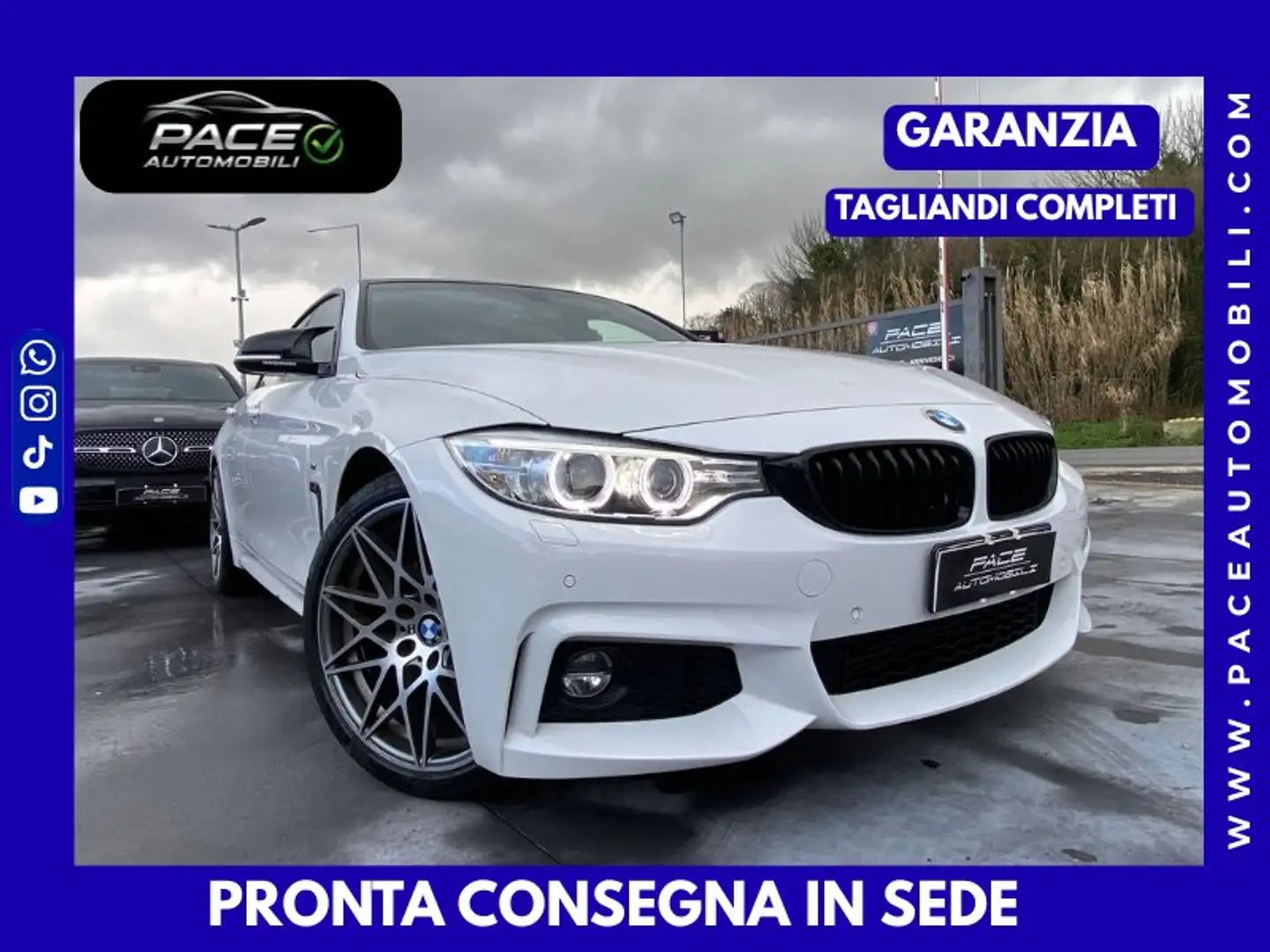 BMW 420 D GC GRAN COUPE M-SPORT MSPORT PERFORMANCE 19" Blanc - 1