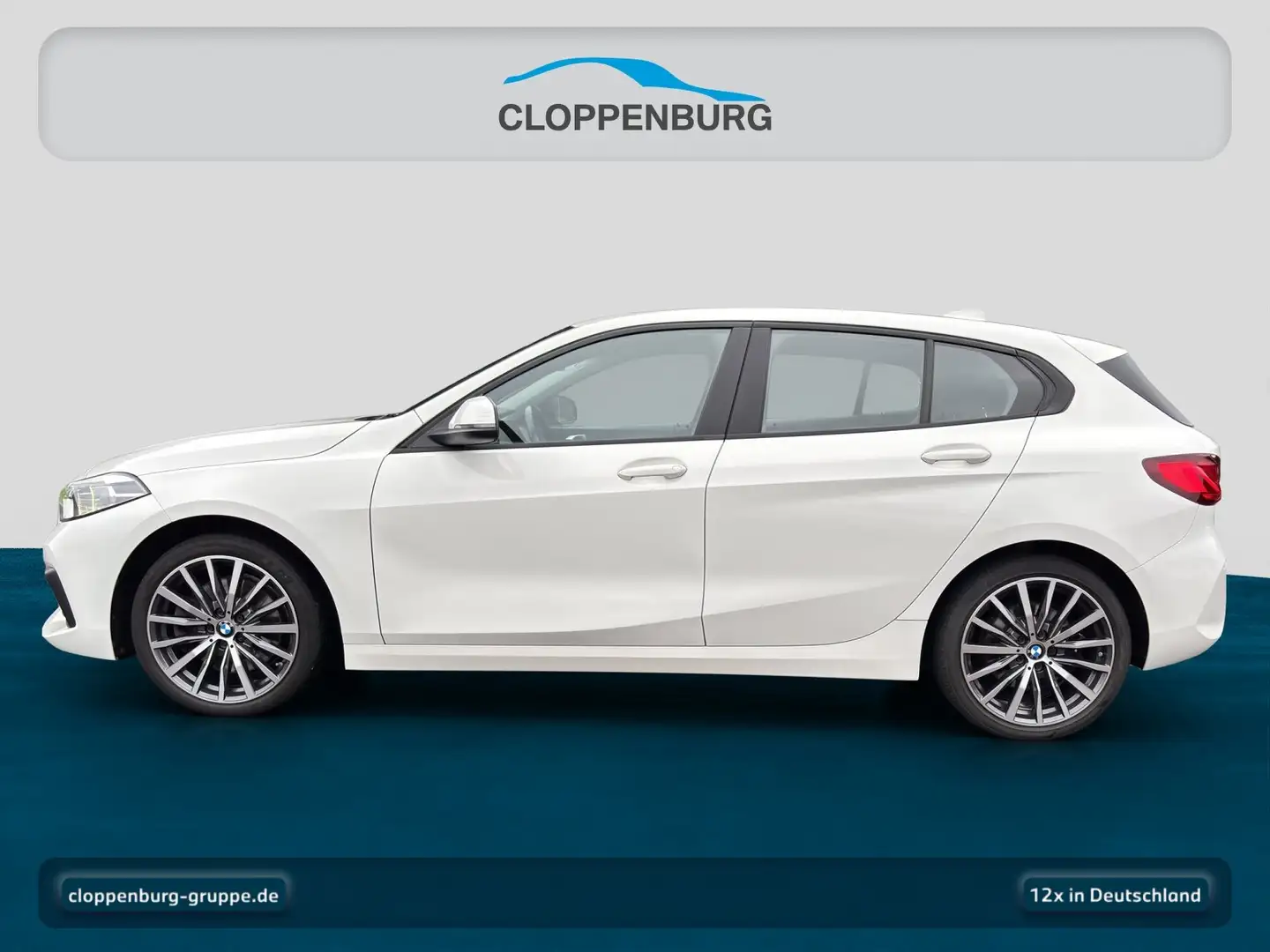 BMW 120 d xDrive Advantage Head-Up+AHK+Navi+Pano+SHZ Weiß - 2