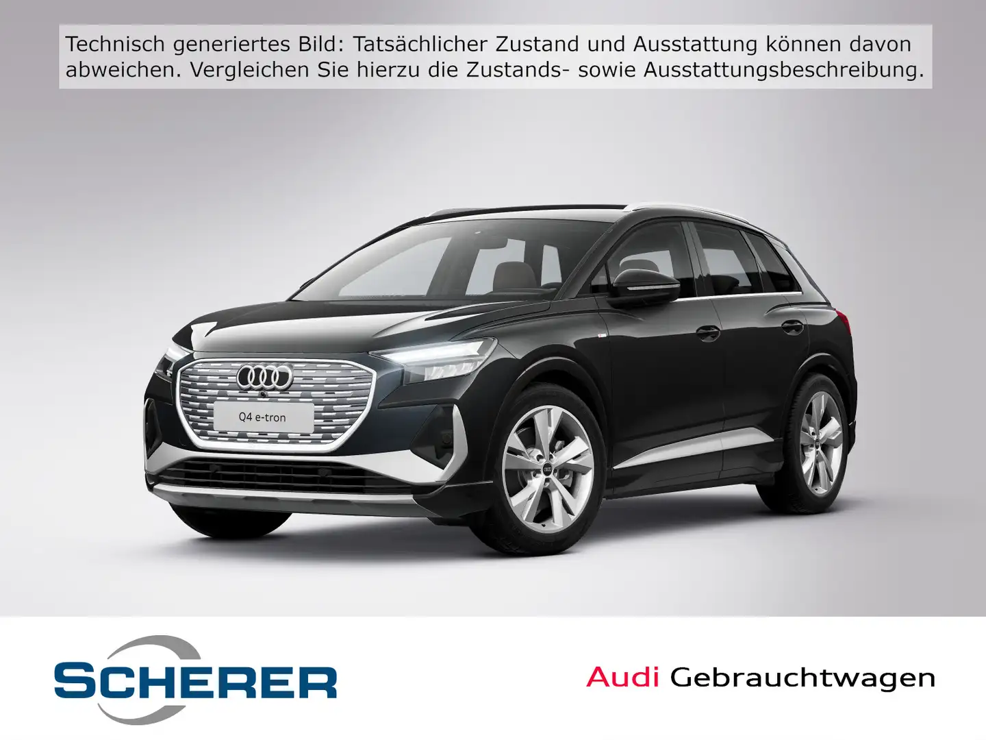 Audi Q4 e-tron 40 e-tron 150 kW Schwarz - 1