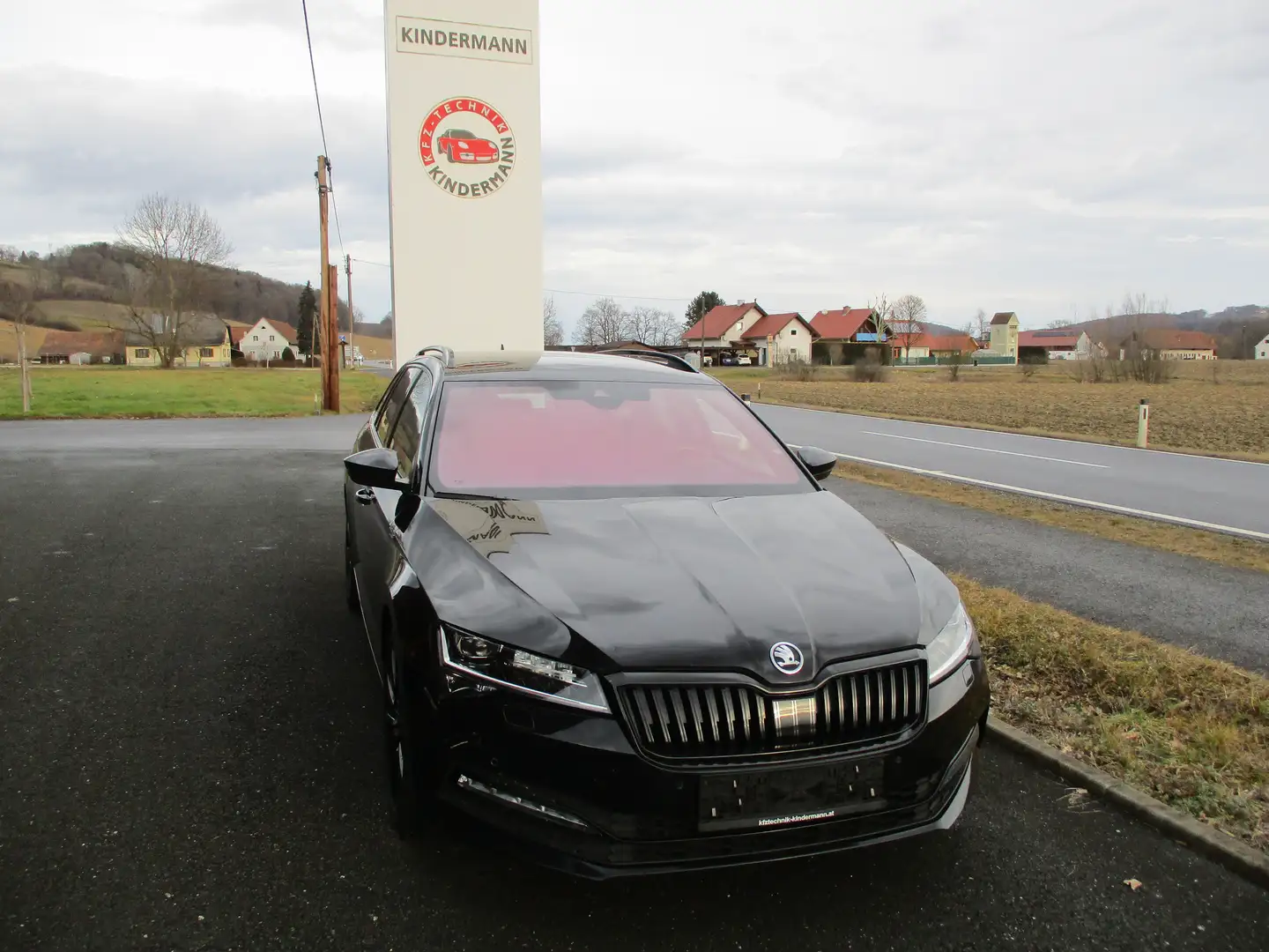 Skoda Superb Sportline DSG ACC RFK Schwarz - 1