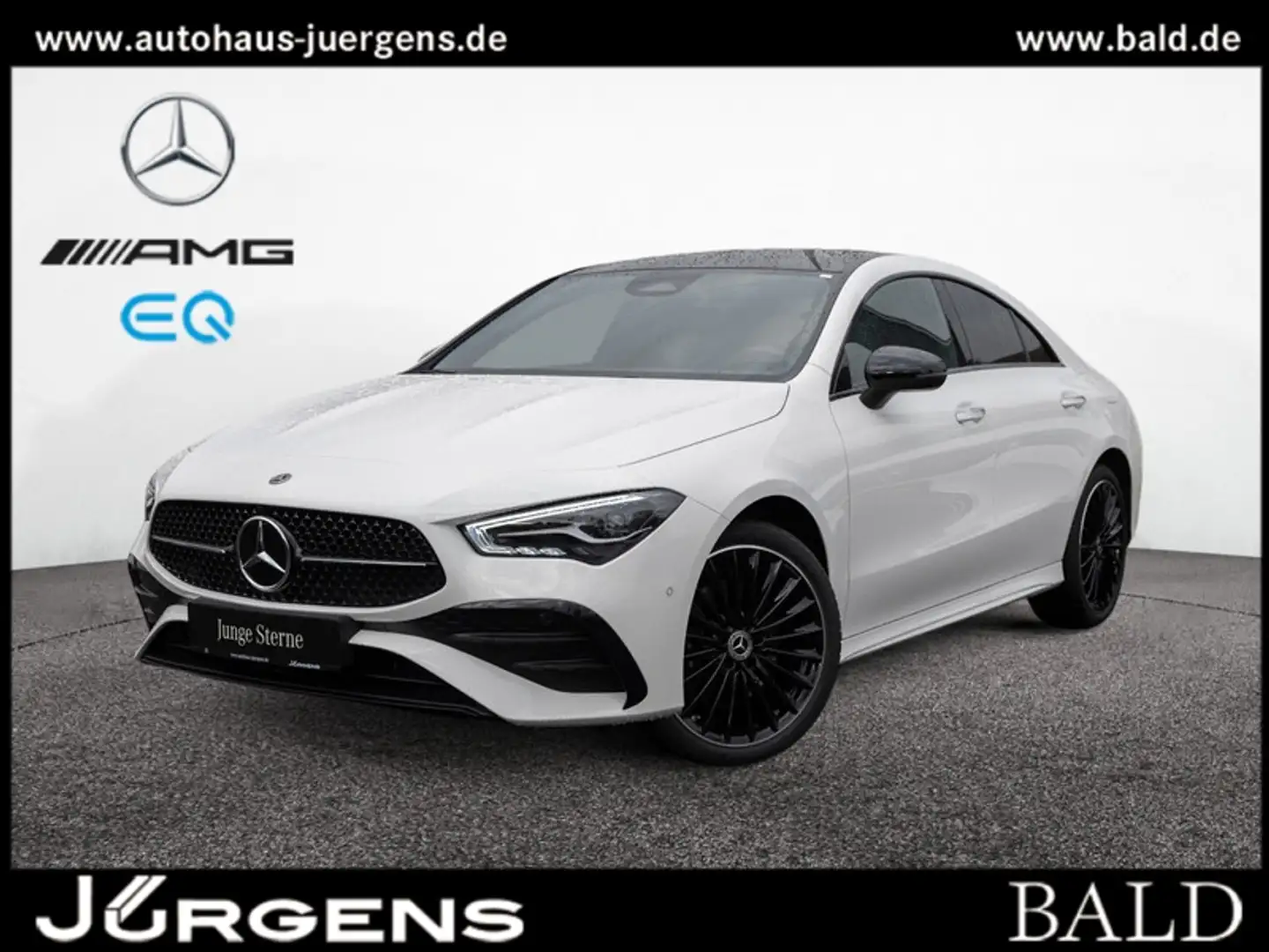 Mercedes-Benz CLA 250 e Coupé AMG-Sport/Cam/Pano/Night/Dist/19 Weiß - 1