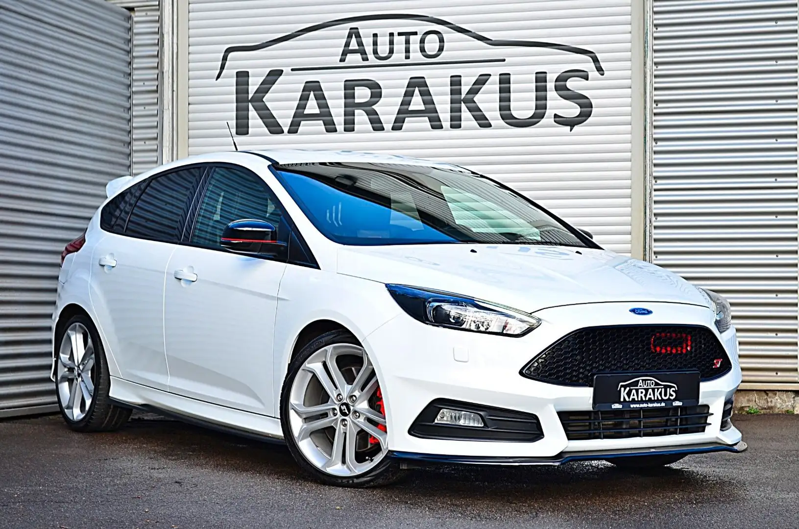 Ford Focus Lim. ST "NAVI/RECARO/XENON" Blanc - 1