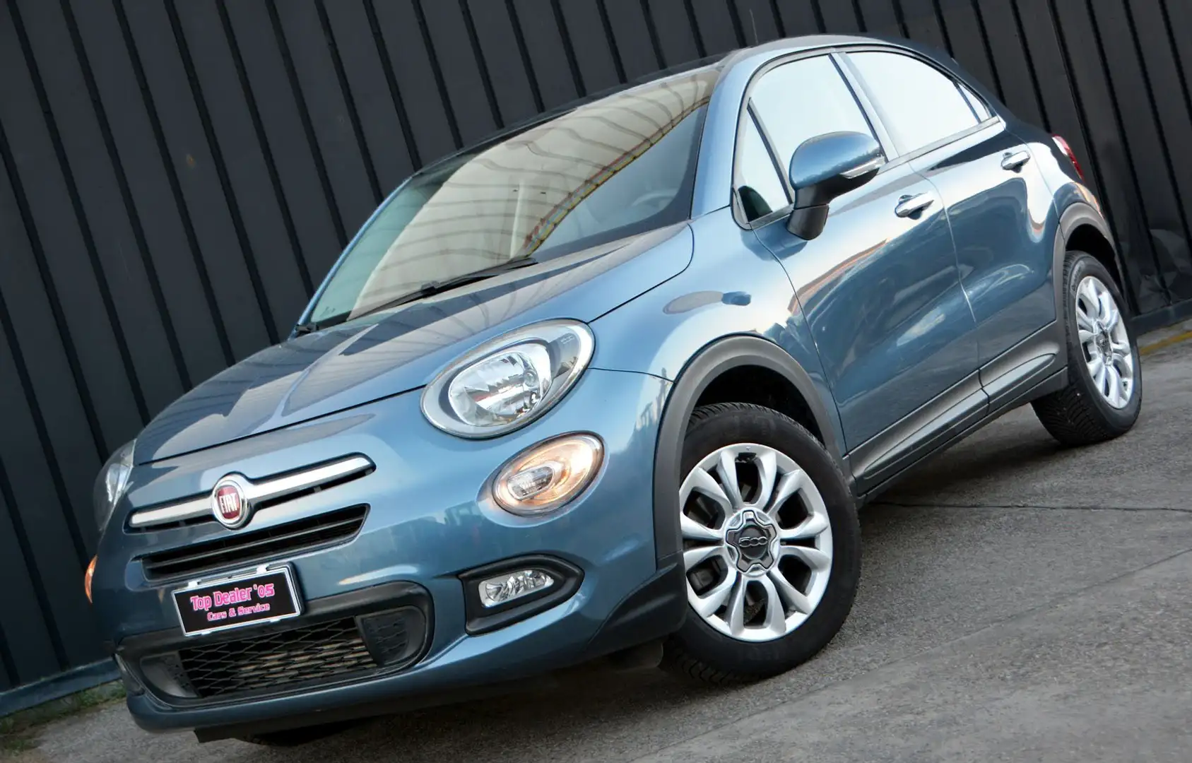 Fiat 500X 1.3 mjt Lounge 4x2 95cv Azul - 2