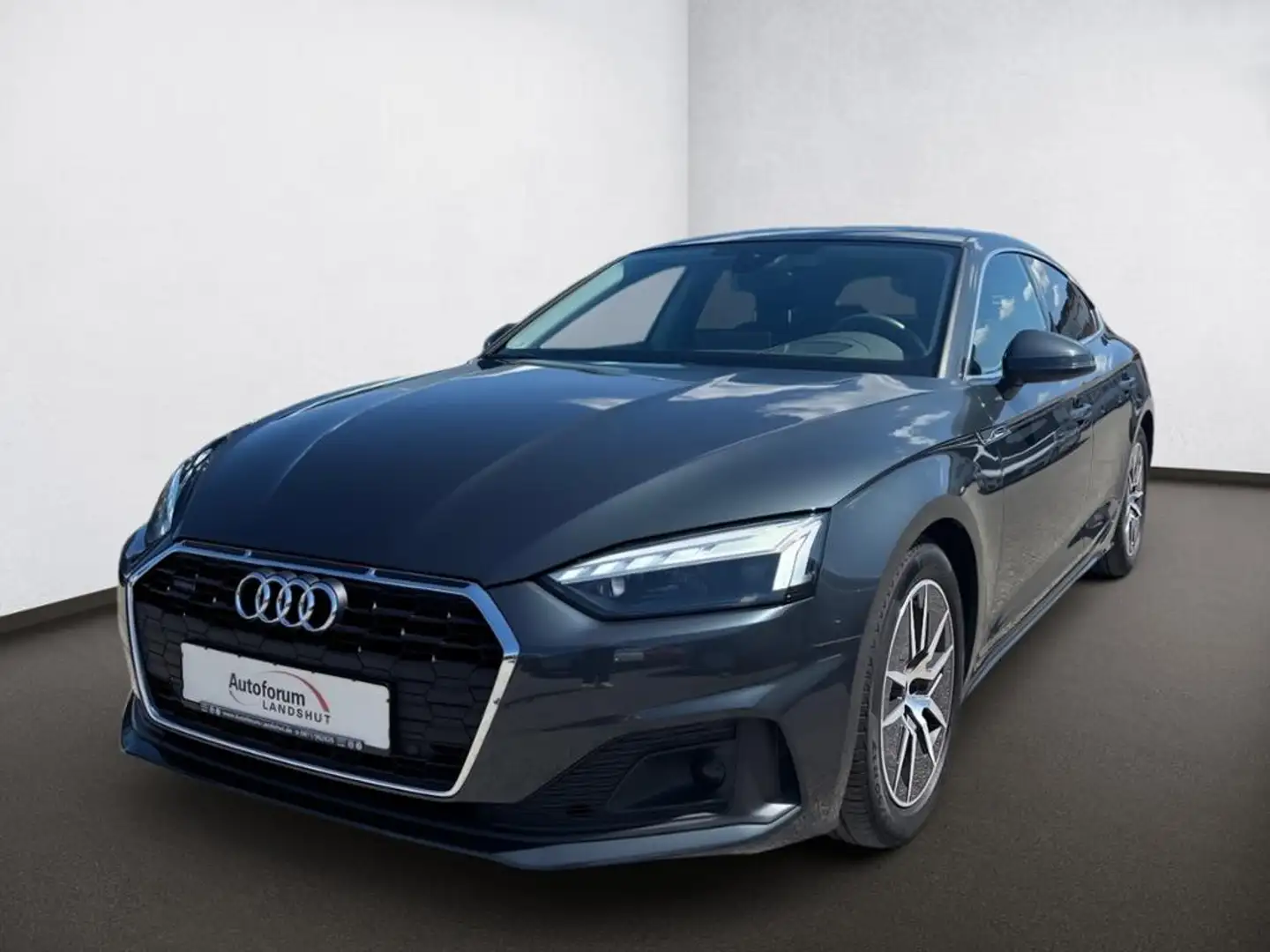Audi A5 40 TDI quattro MMI+/MATRIX/PANO/HUD/VIRTU/KAM Gris - 2
