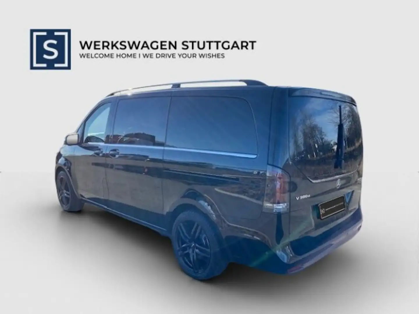 Mercedes-Benz V 300 V 300 d Lang 4MATIC AVANTGARDE Airmatic Schiebedach AHK Warmwasserheizung Digitaler Spiegel Schwarz - 2