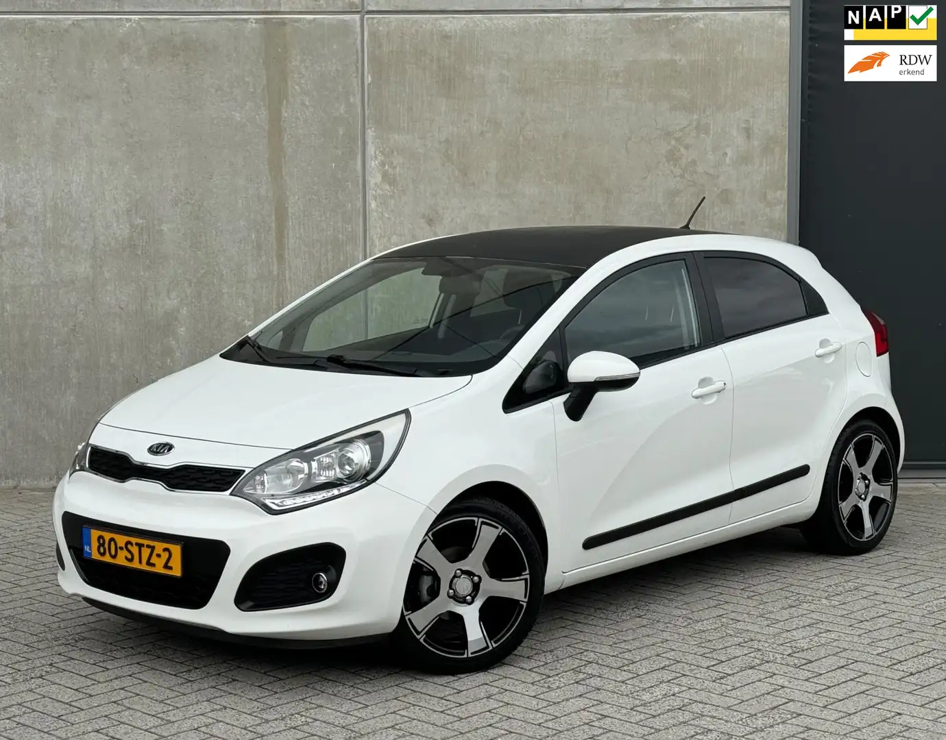 Kia Rio 1.2 CVVT 5DRS 2011 Wit NAP|NWE APK|2E EIG. White - 1