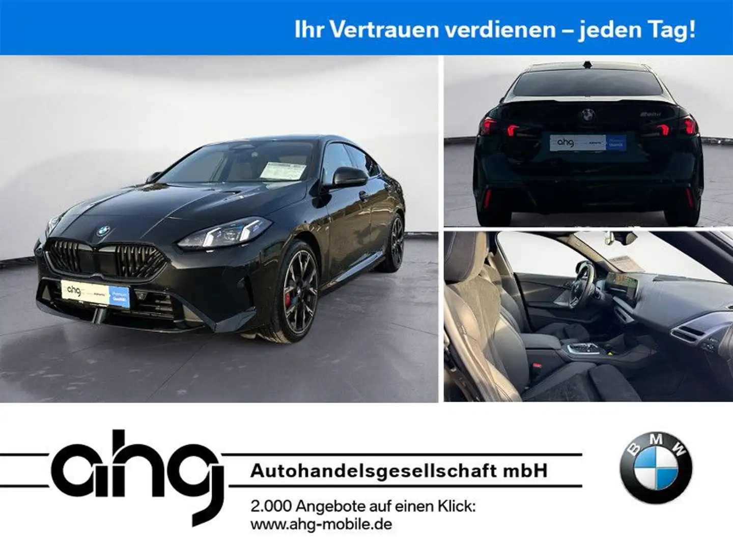 BMW Sonstige 220d Gran Coupe Sportpaket Pro Navi Rückfahrkame Schwarz - 1