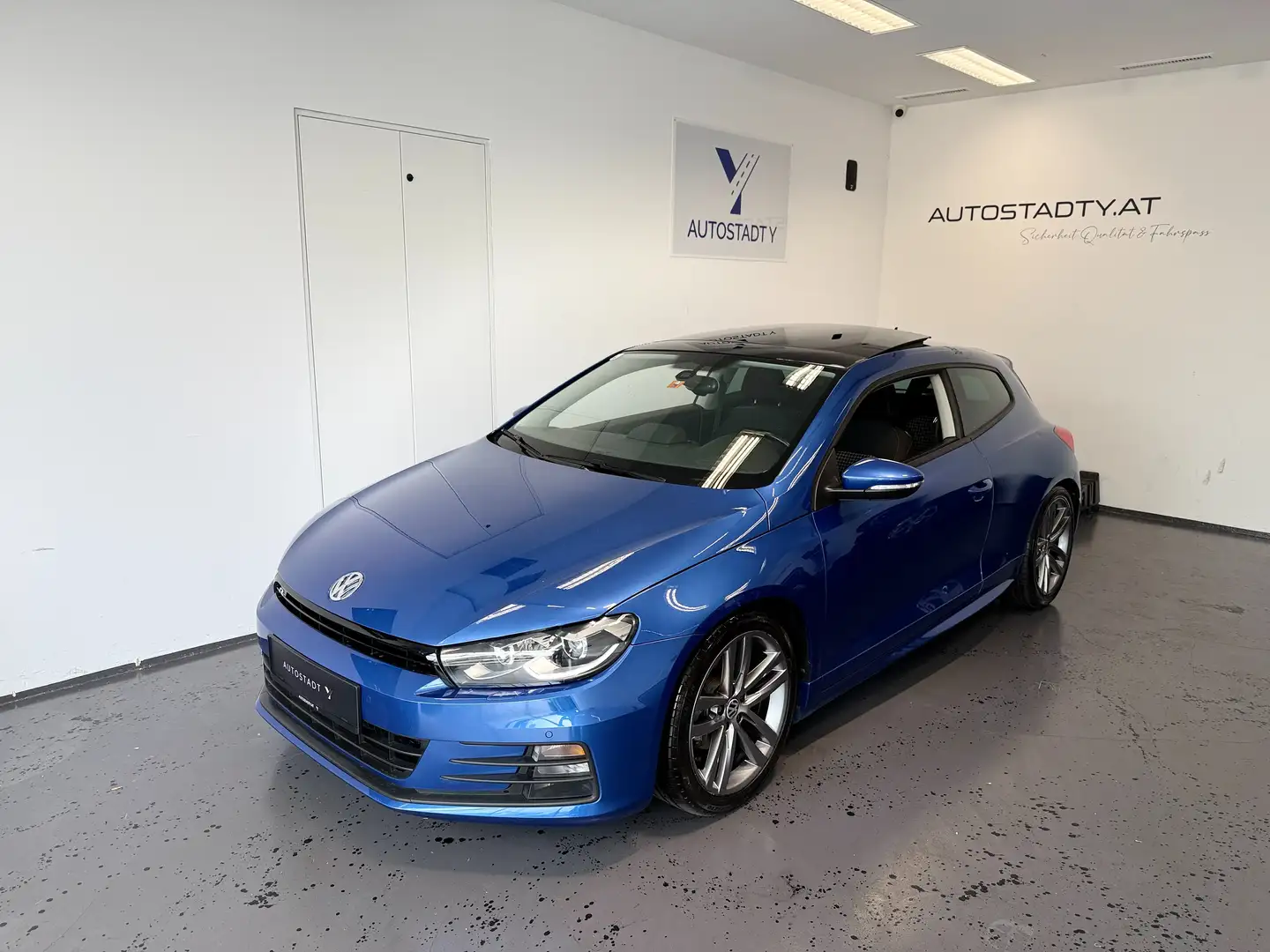 Volkswagen Scirocco Scirocco TSI R-Line*Panoramadach*Service NEU!* Blau - 1