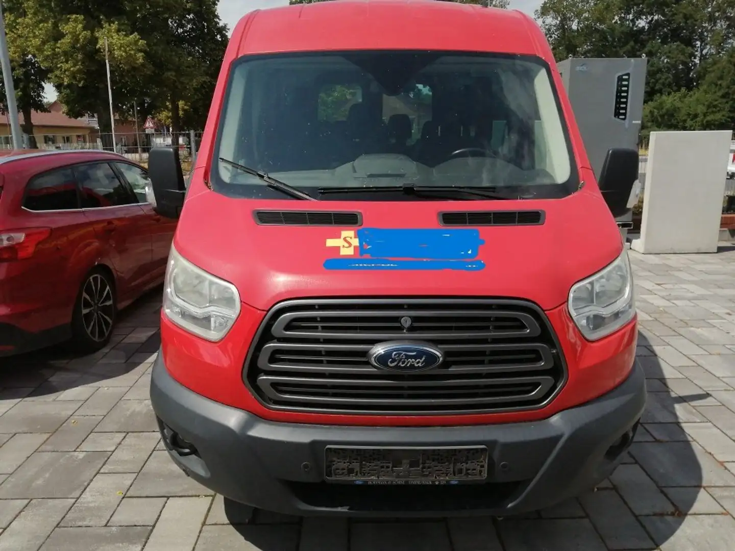 Ford Transit 310 L3 Trend+Klima+9Sitze+Motorstörung. Roşu - 2