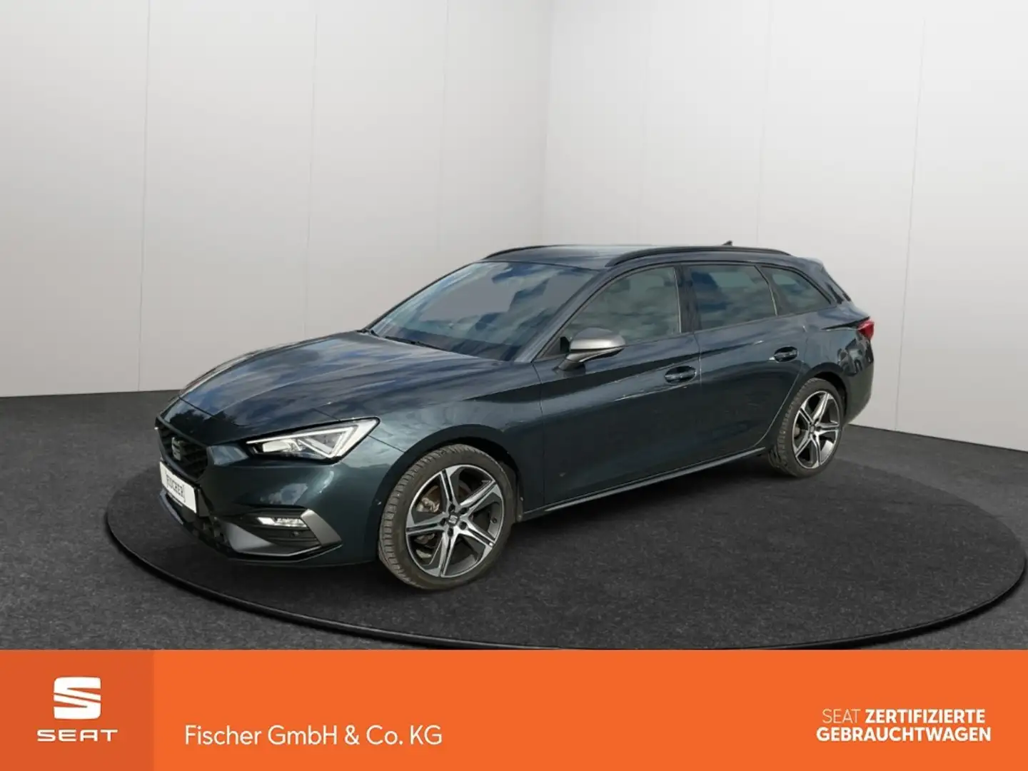 SEAT Leon ST 1.5 eTSI DSG FR LED Navi Rear View ACC PDC Vorb Grau - 1