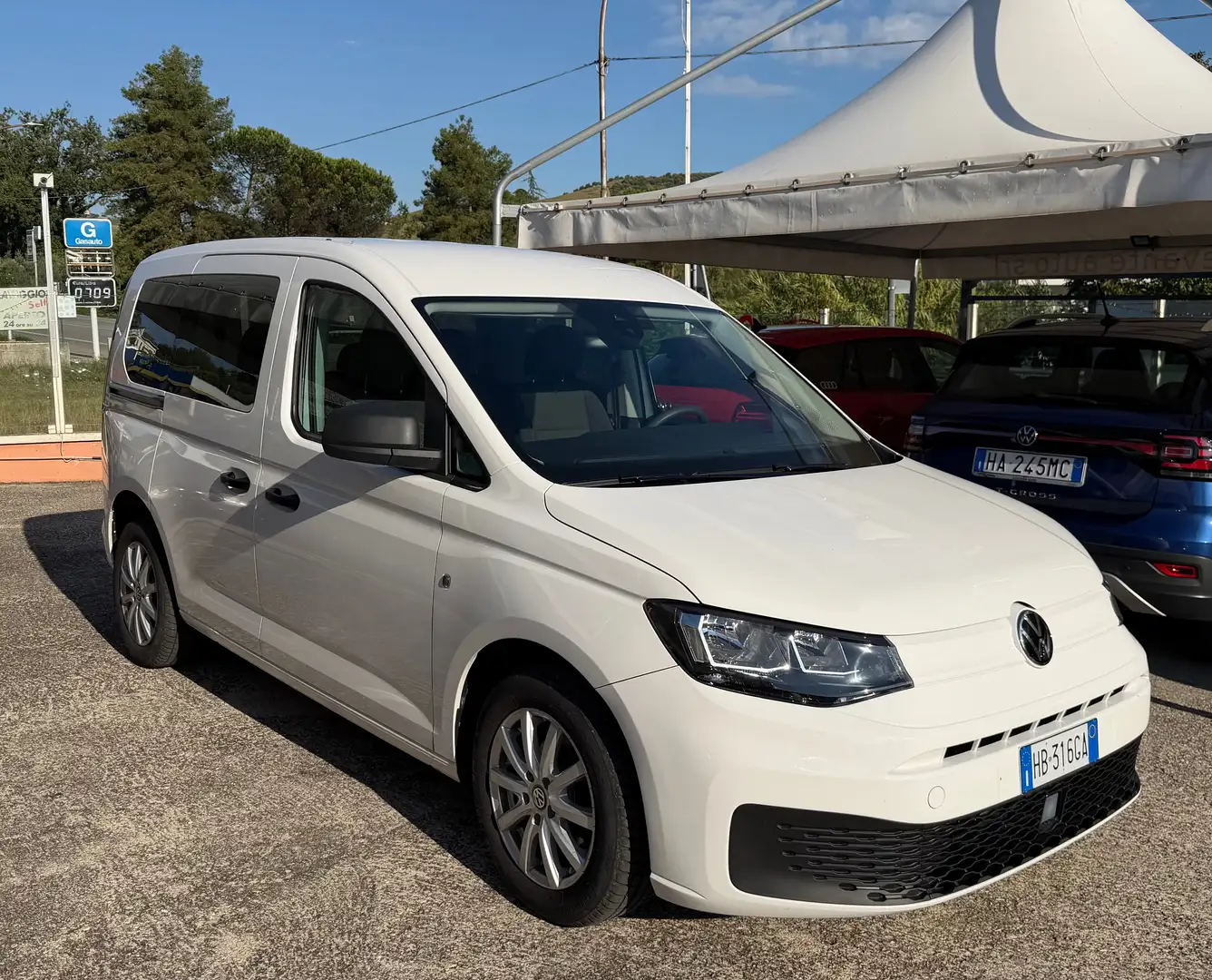 Volkswagen Caddy 2.0 kombi life edition Bianco - 1