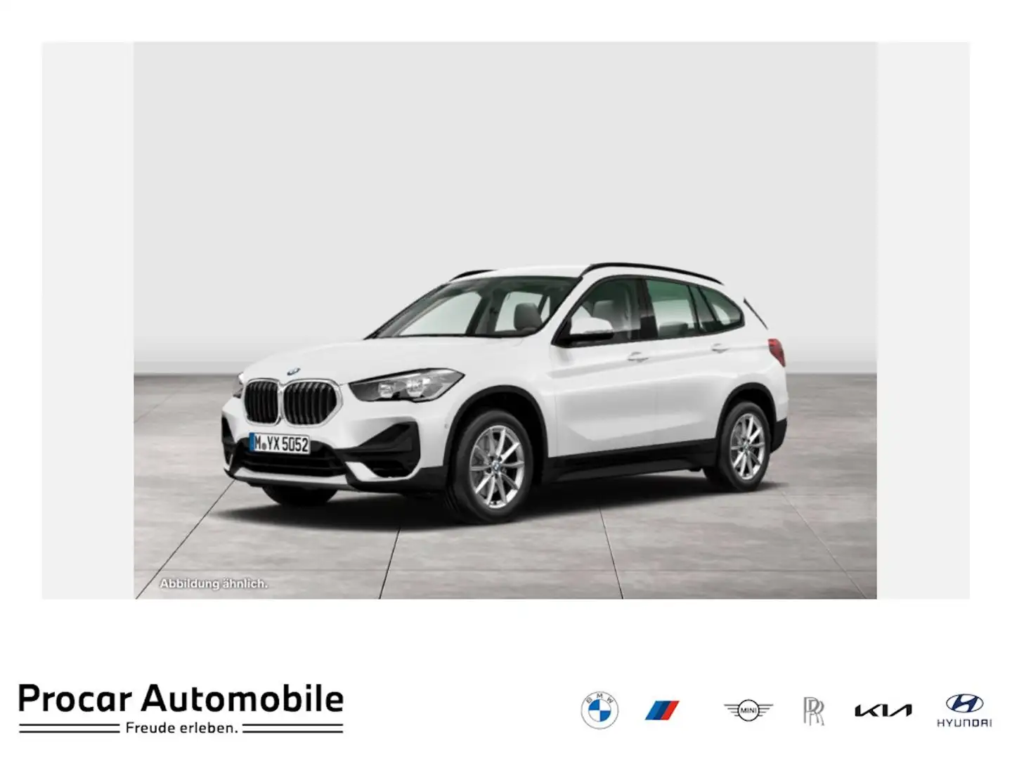 BMW X1 sDrive18i Advantage PA RFK PDC AHK Shz. Navi Weiß - 1