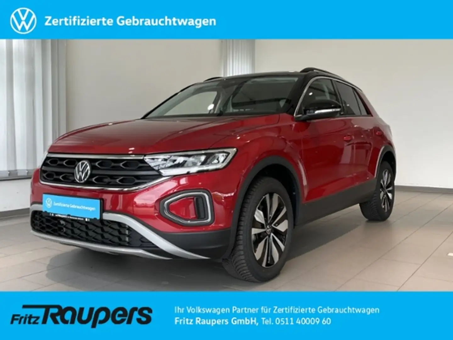 Volkswagen T-Roc 1.5 DSG Move +ALLWETTER+STANDHZNG Rot - 1