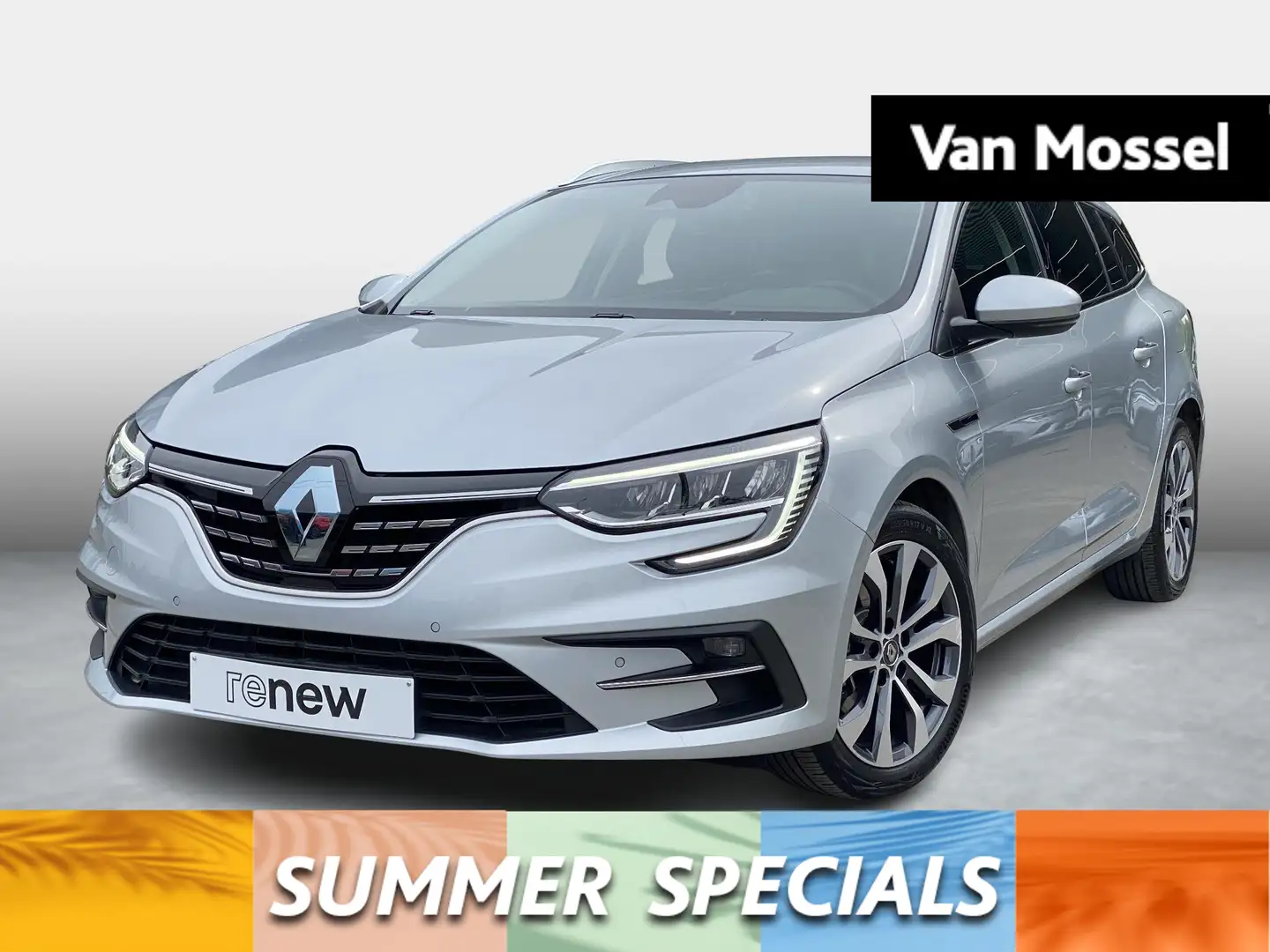 Renault Megane Grandtour Techno Plug-in Hybrid PHEV 160 Argent - 1