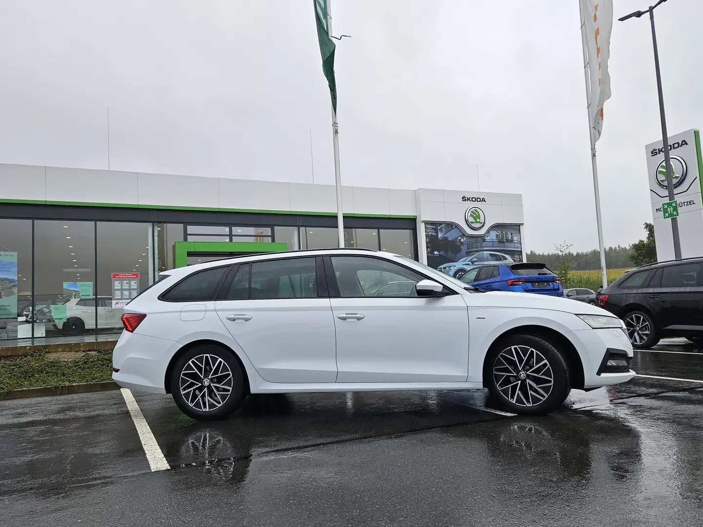 Skoda Octavia Octavia Combi 2.0 TDI DSG Ambition Weiß - 1