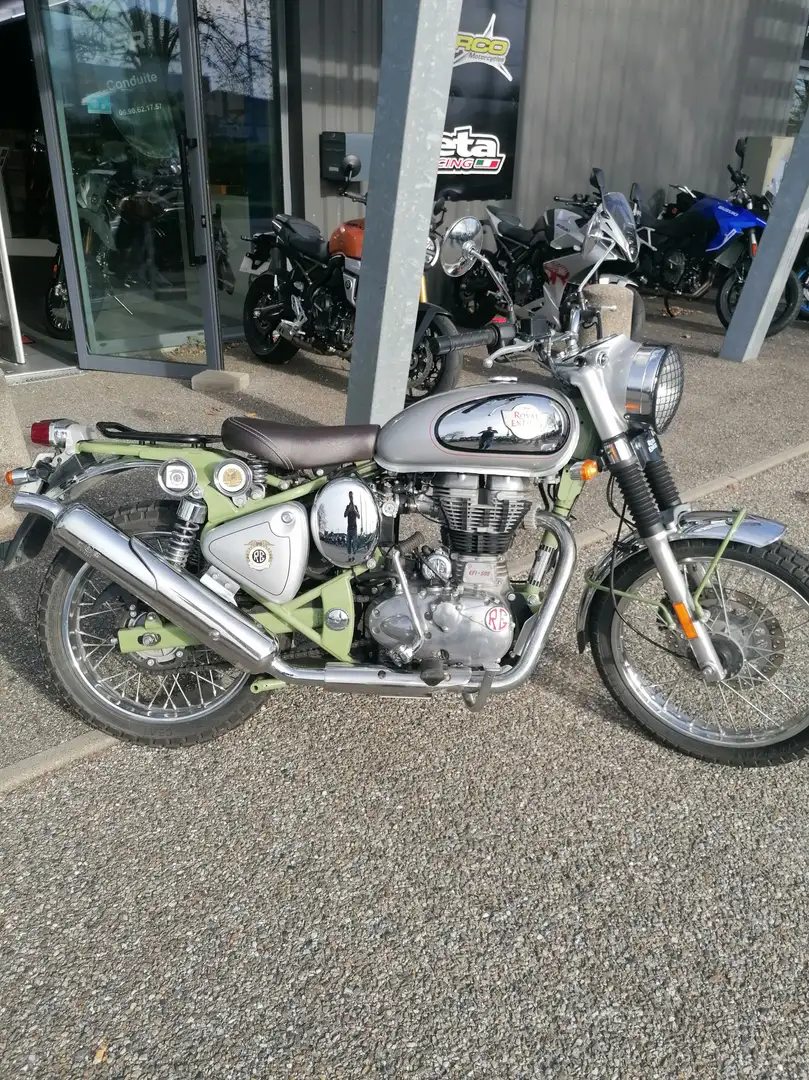 Royal Enfield Bullet 500 Vert - 2