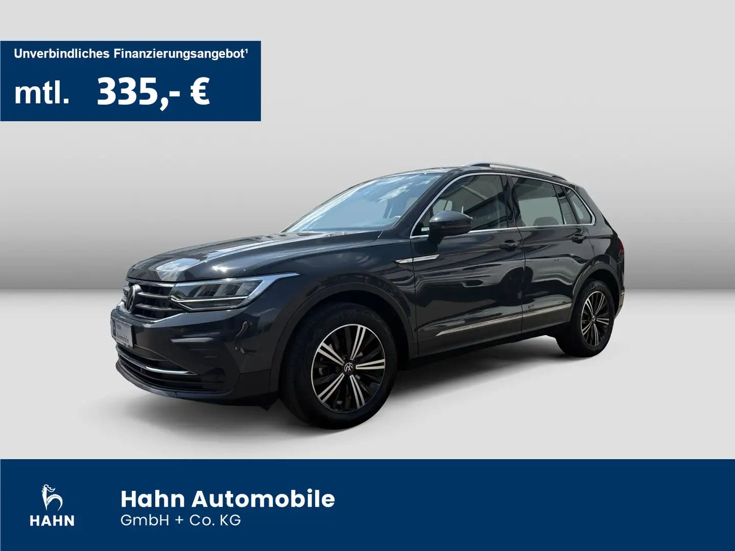 Volkswagen Tiguan 2.0TDI DSG 4Mo Life AHK LED Navi Sitzheiz Grau - 1