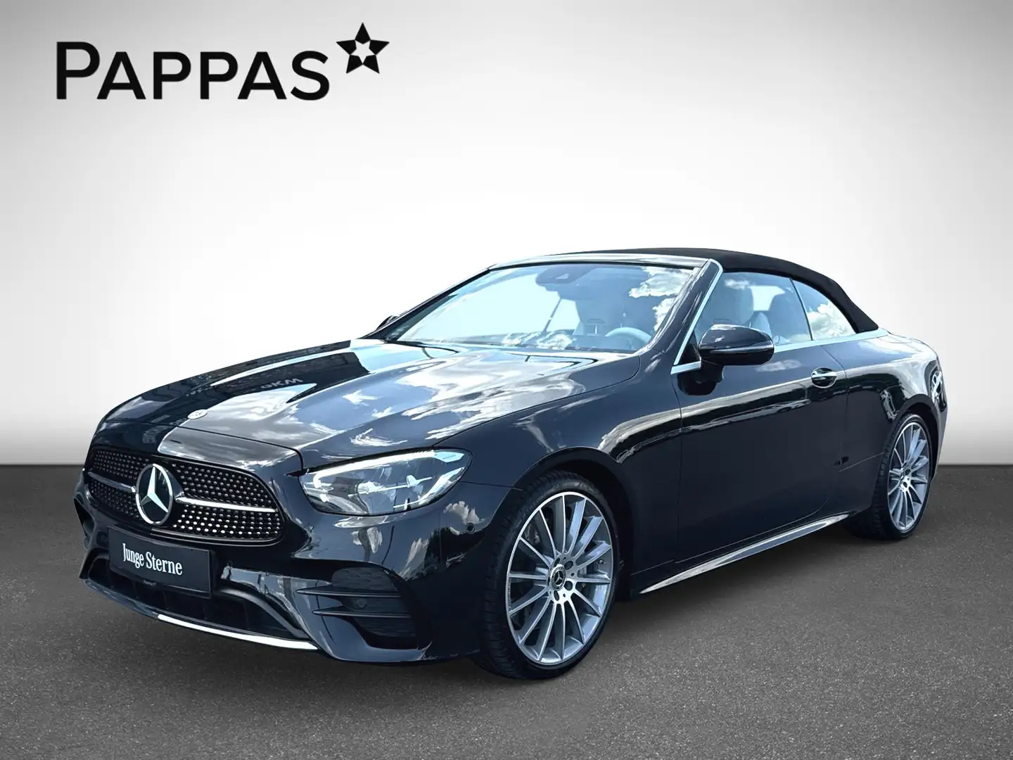 Mercedes-Benz E 400 d 4MATIC Cabriolet PTS Cam Stdhz Navi  AUT Black - 2
