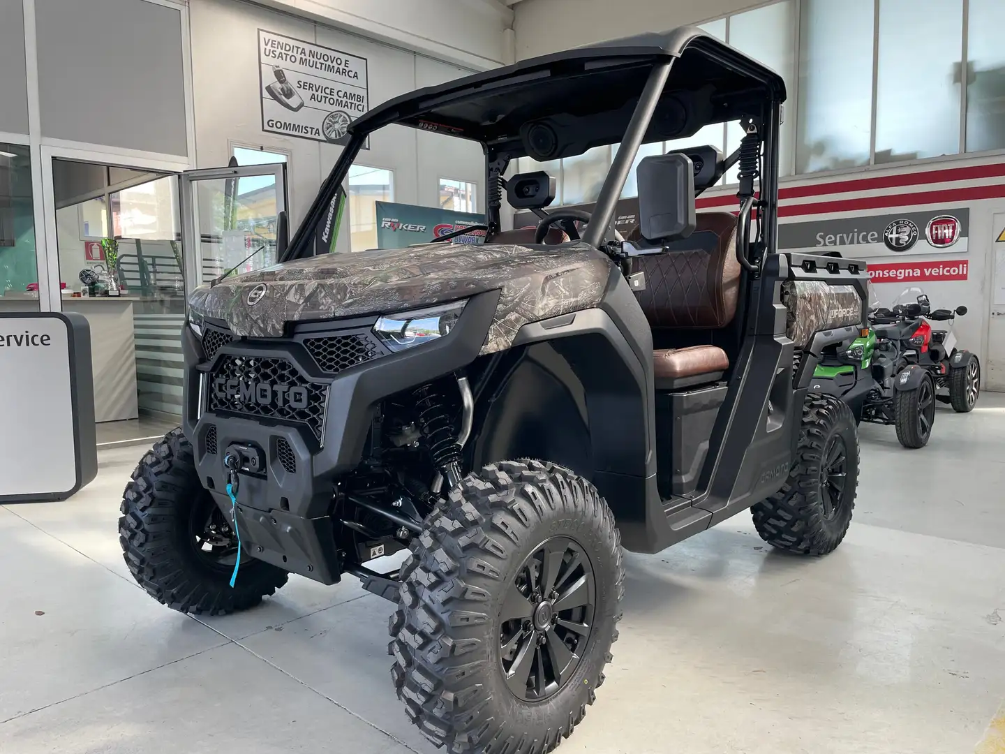 CFMOTO UForce 1000 PRO MIMETICO Groen - 1