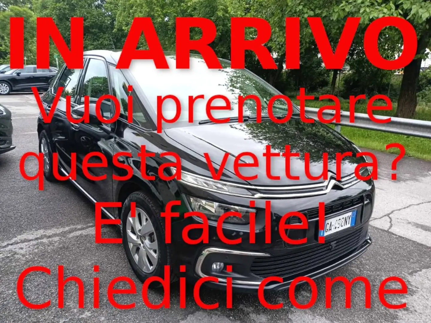Citroen C4 SpaceTourer 1.5hdi 130Cv EAT8 Cam360 UNIPRO IVA DEDUCIBILE Noir - 2