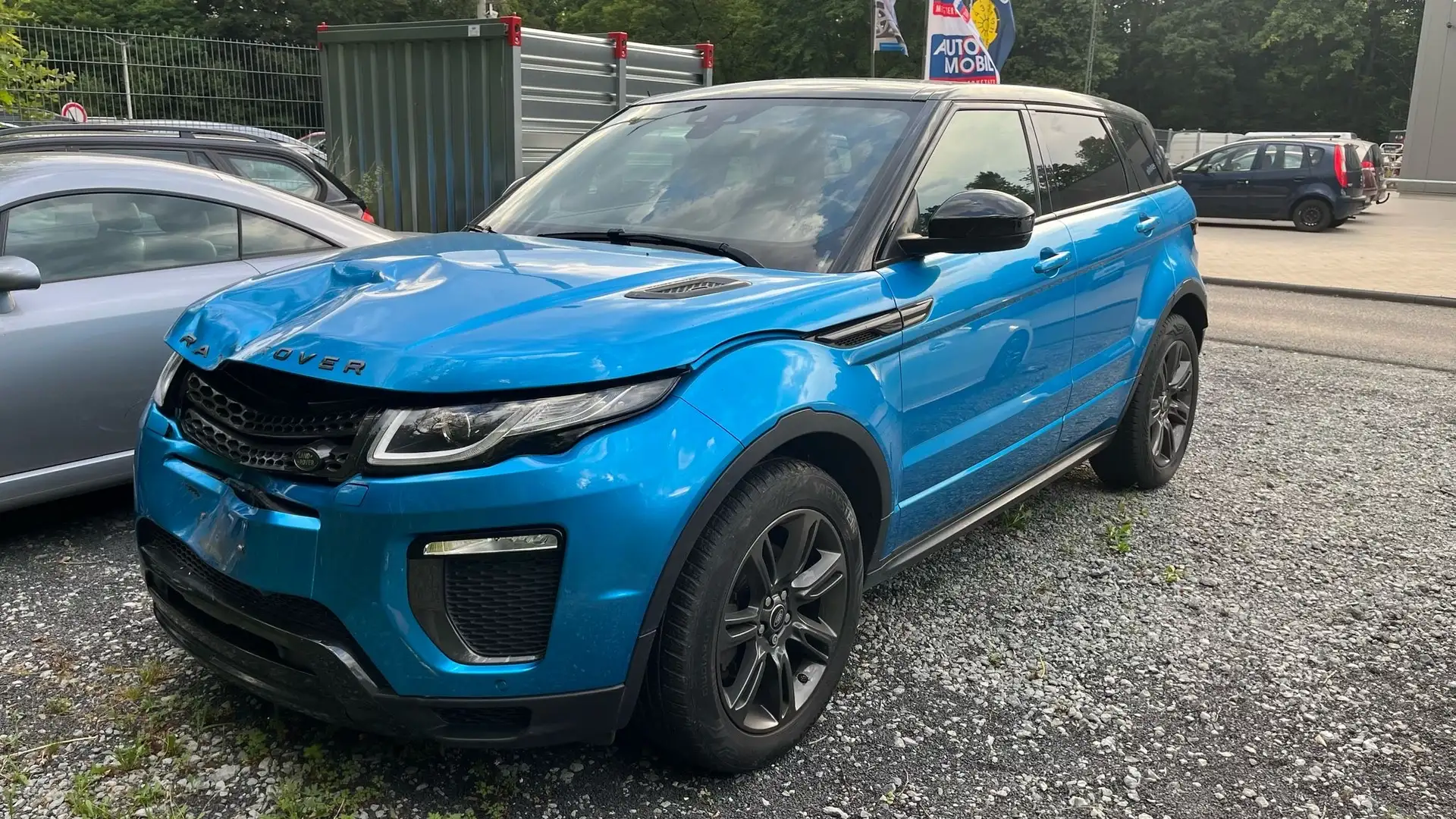 Land Rover Range Rover Evoque TD4 Aut. HSE. UNFALL Blau - 1