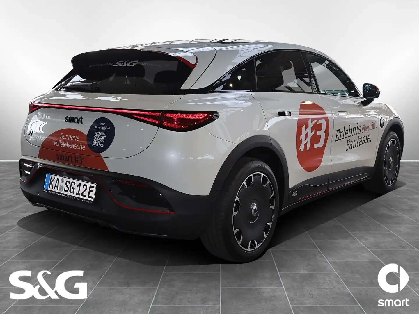 smart #3 25th Anniversary Edition Pano+360°+Navi+HUD Biały - 2