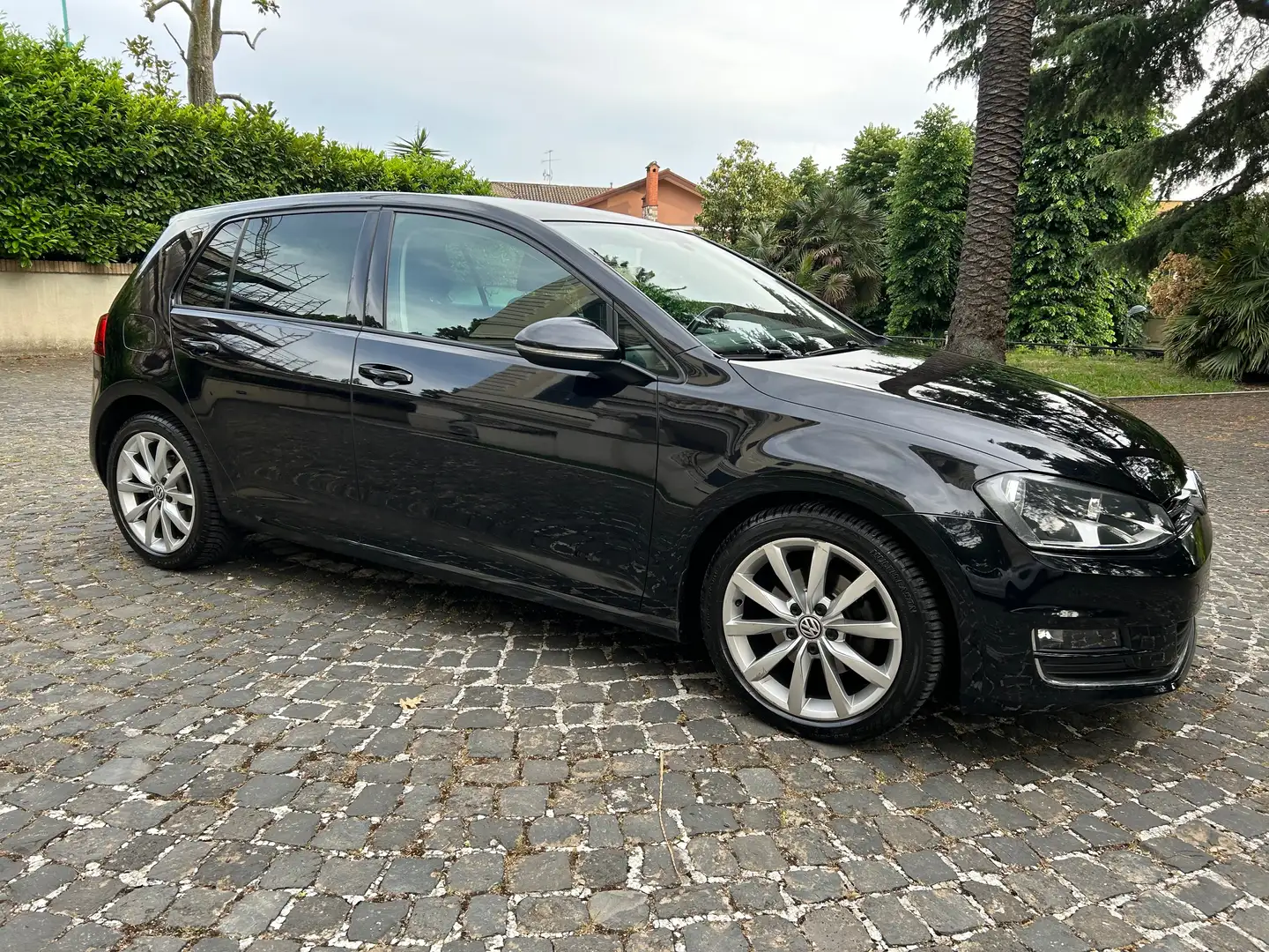 Volkswagen Golf Golf 7- 1.6 TDI Highline 105 cv - cambio Aut. DSG Nero - 2