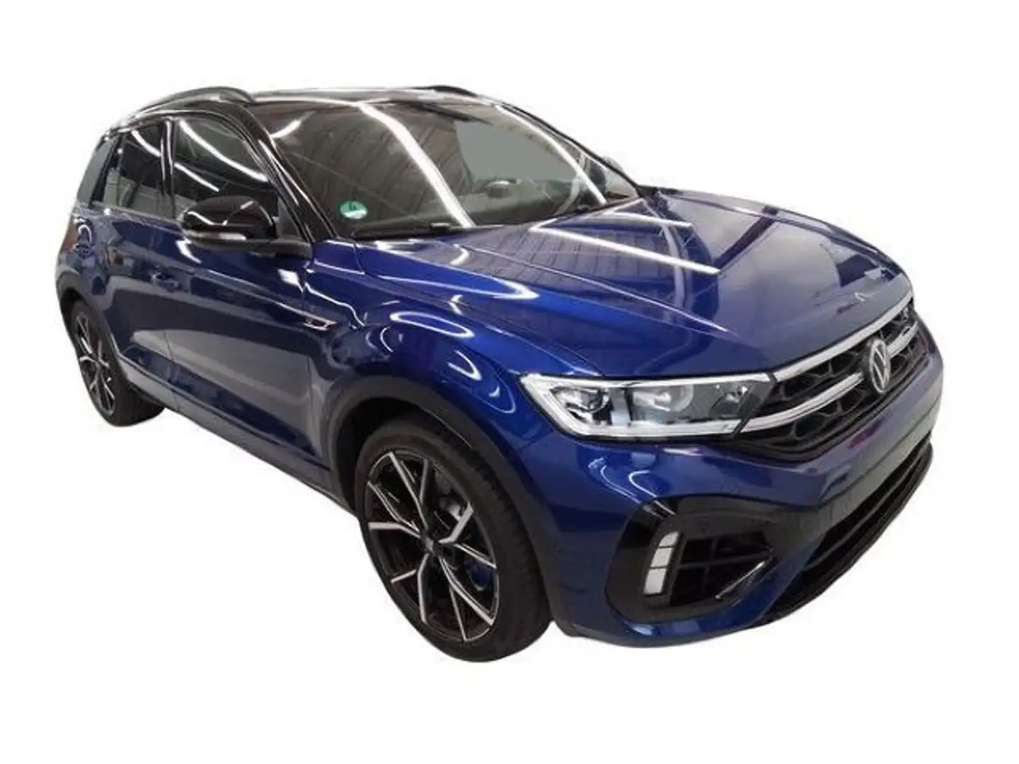 Volkswagen T-Roc R 2.0 TSI 4M 5JG+LEDER+MATRIX+NAV+AHK+PANO Blau - 2
