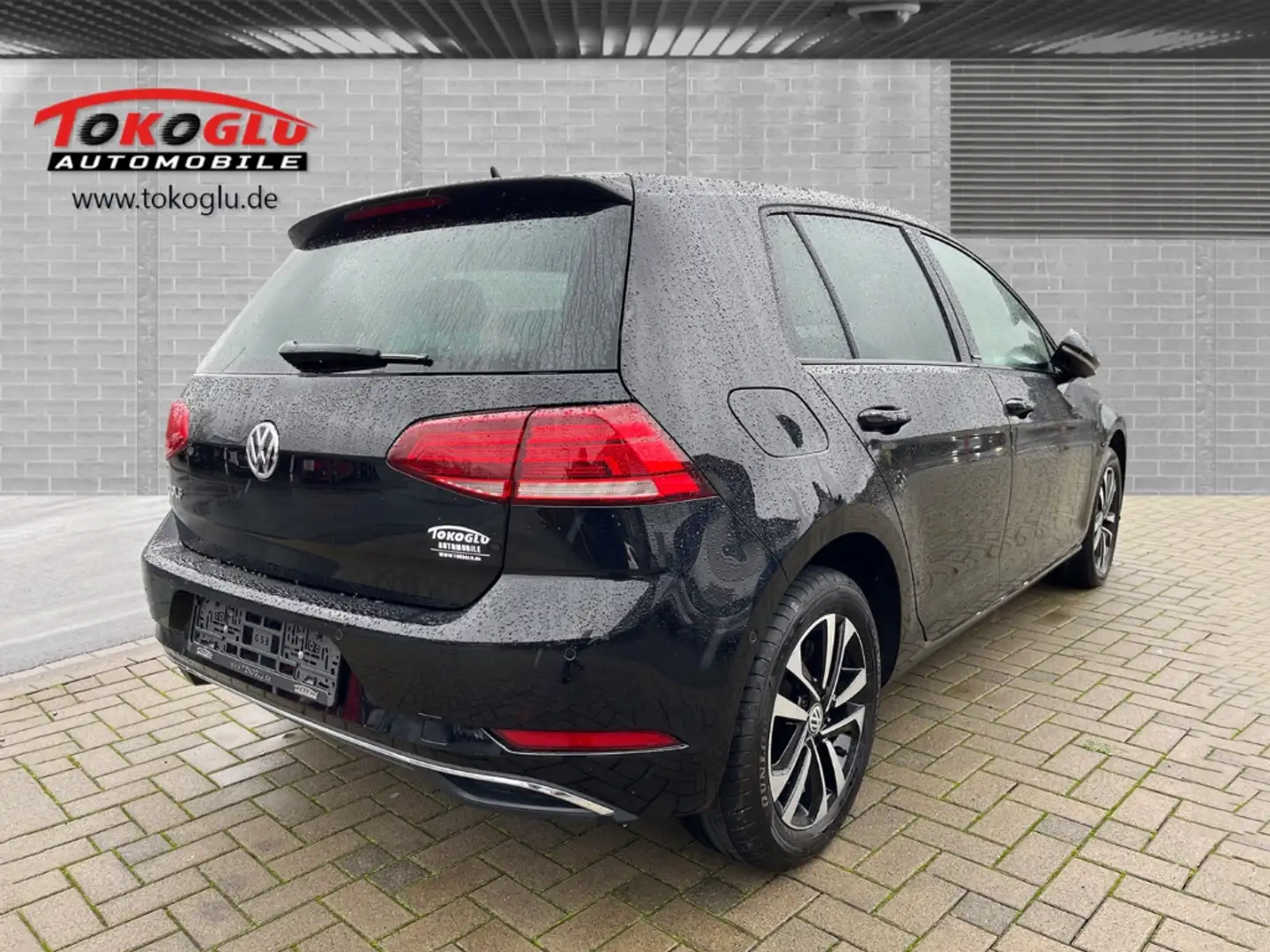 Volkswagen Golf VII IQ.DRIVE Start-Stopp BMT EU6d-T Navi Kurvenlic Zwart - 2