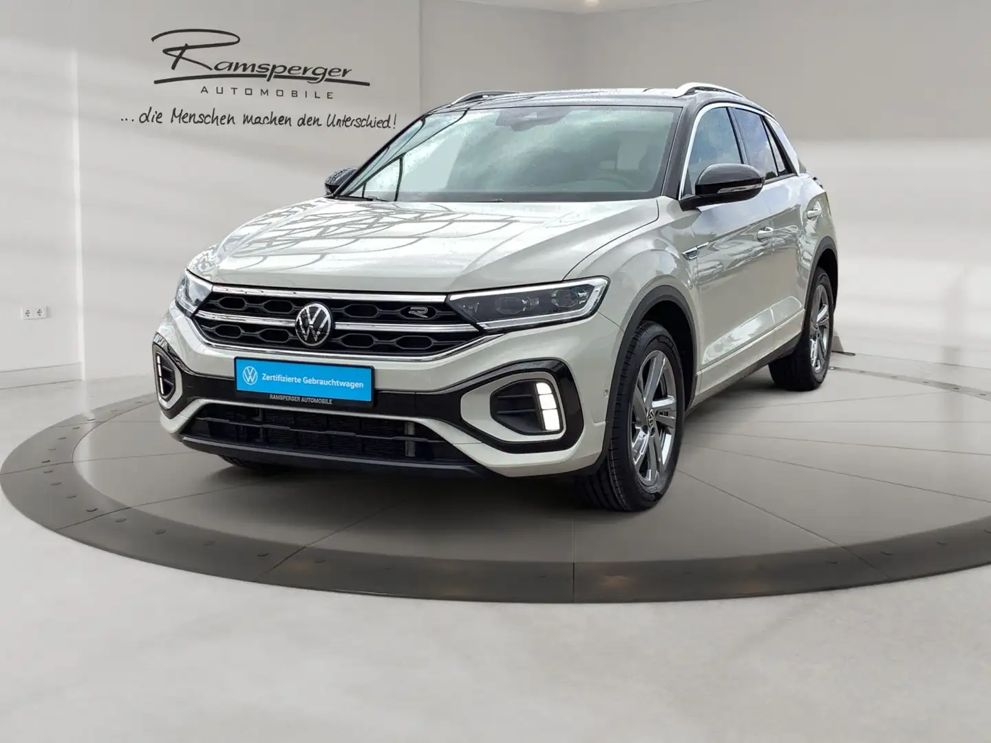 Volkswagen T-Roc 2.0 TDI DSG R-Line AHK ACC LED Standh. Nav Grau - 2
