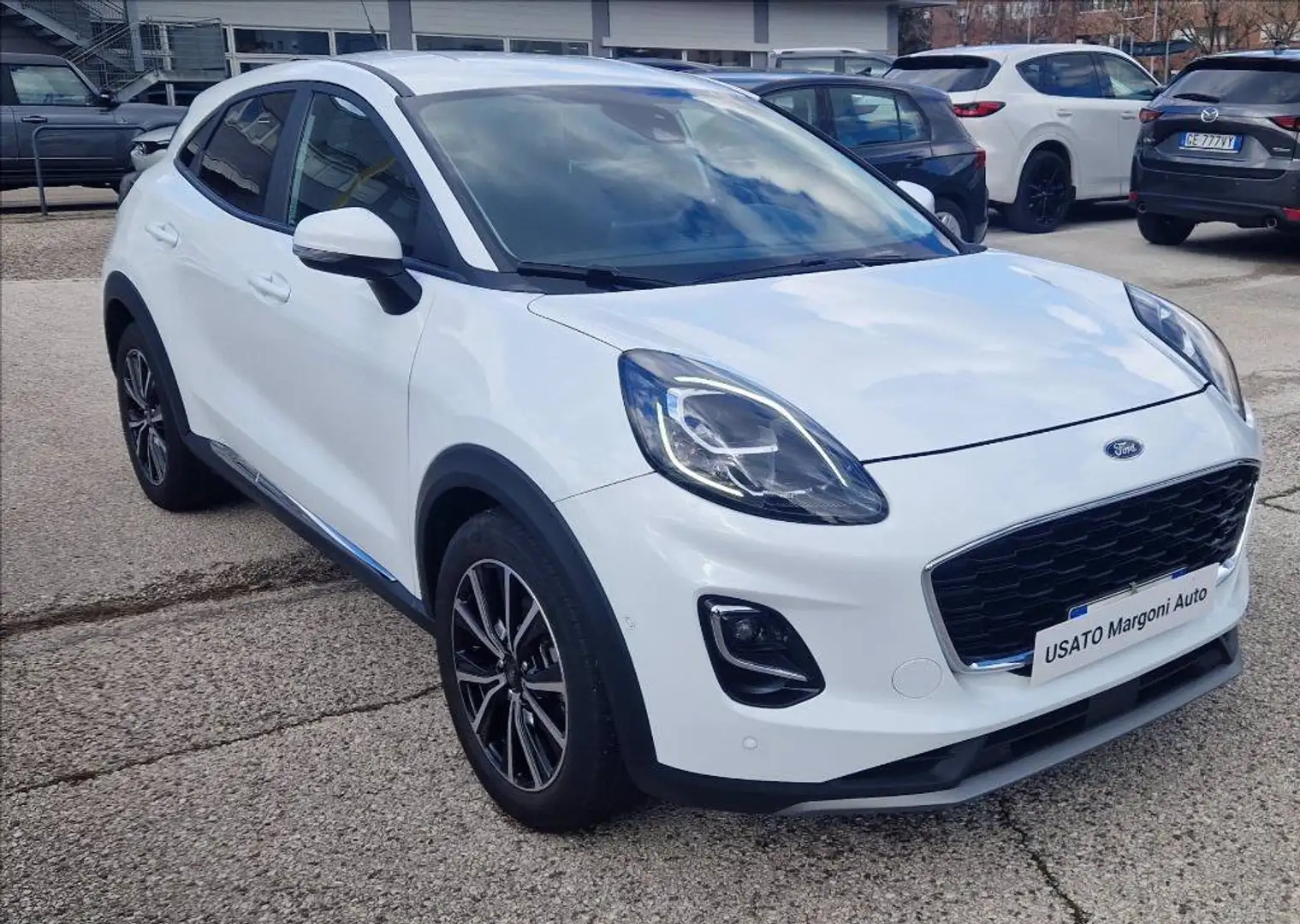 Ford Puma 1.0 ecoboost h Titanium s&s 125cv Blanc - 1