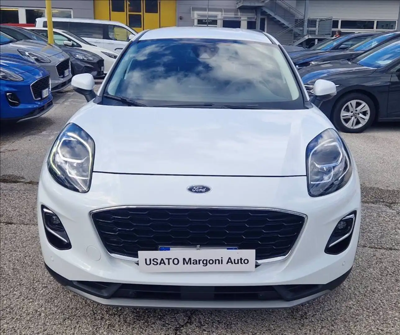 Ford Puma 1.0 ecoboost h Titanium s&s 125cv Blanc - 2
