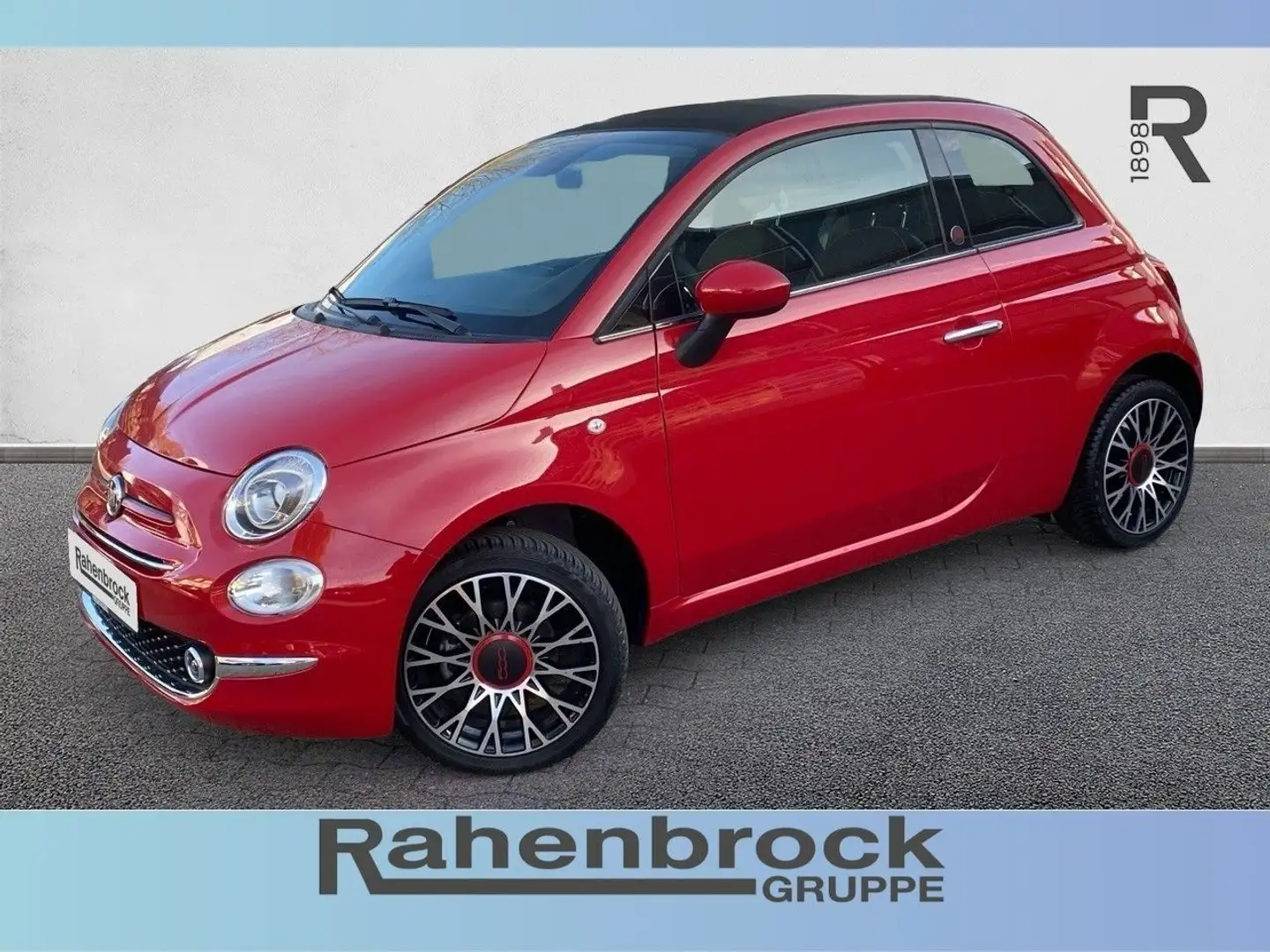 Fiat 500 Cabrio Red 3-trg. MildHybrid Rot - 1