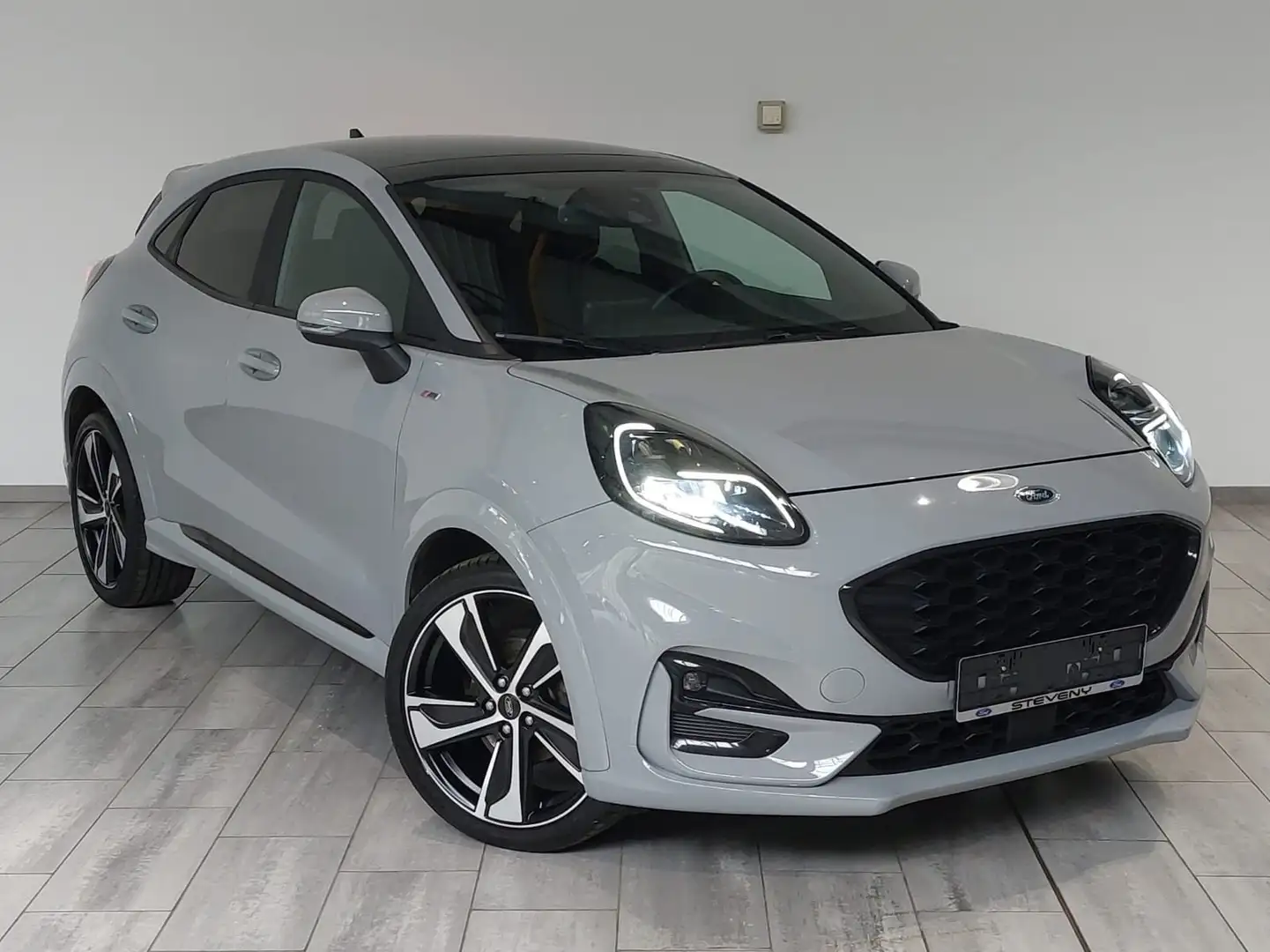Ford Puma ST LINE 1.0 EcoBoost 125CV mHEV *GPS*LED*CRUISE* Gris - 2