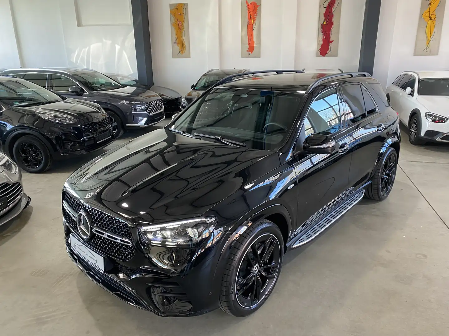 Mercedes-Benz GLE 350 de 4M AMG Pano ?22 AIR HUD BUR DIS 360 Schwarz - 2