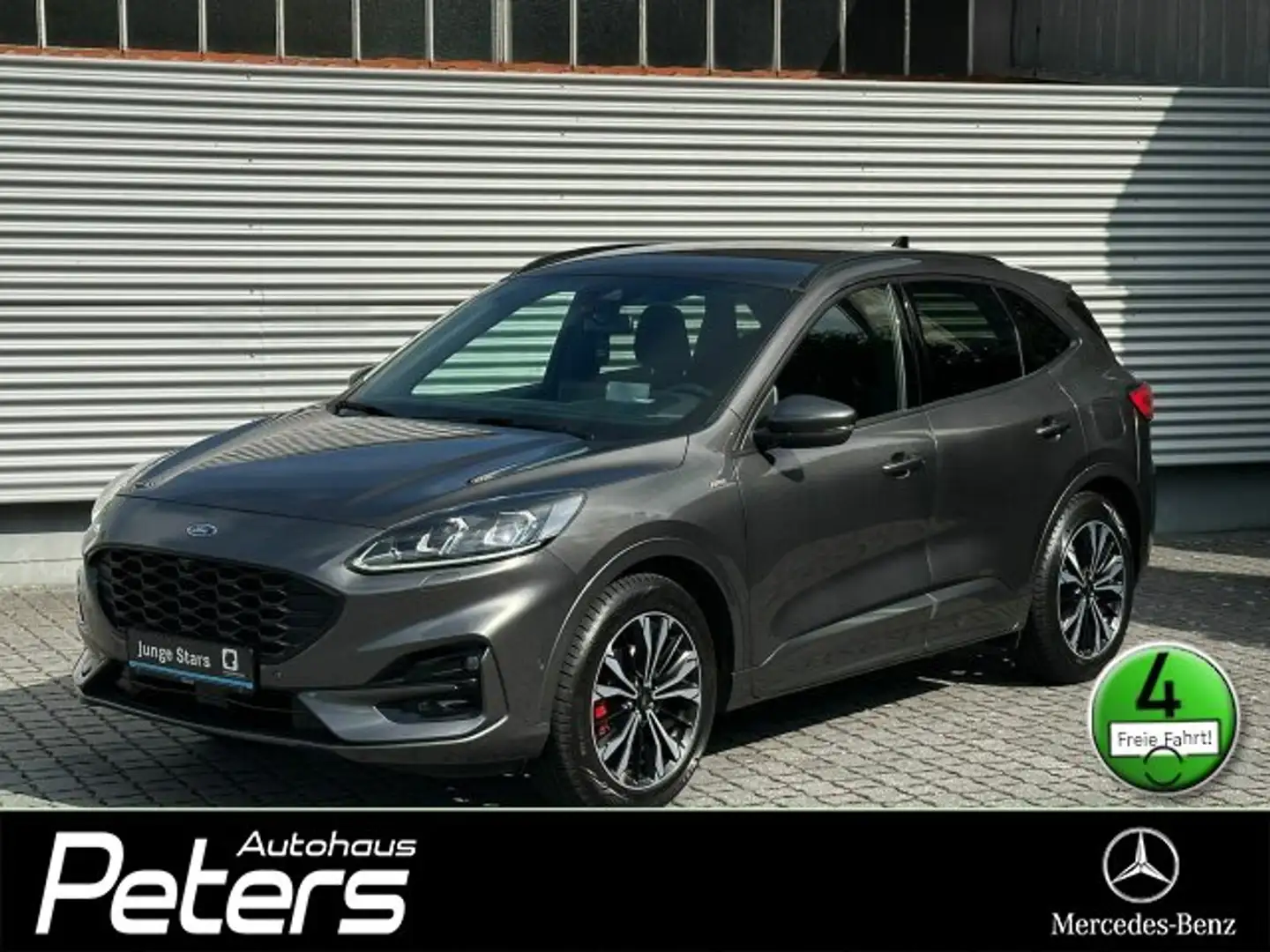 Ford Kuga Kuga 2.0 EcoBlue ST-Line X AHK/ACC/HUD/Kamera Navi Grijs - 1