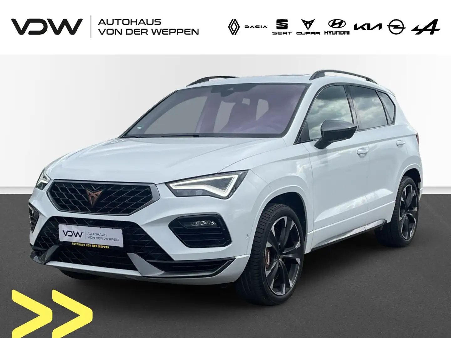CUPRA Ateca TSI DSG 4Drive Panoramadach Brembo Klima Navi Weiß - 1