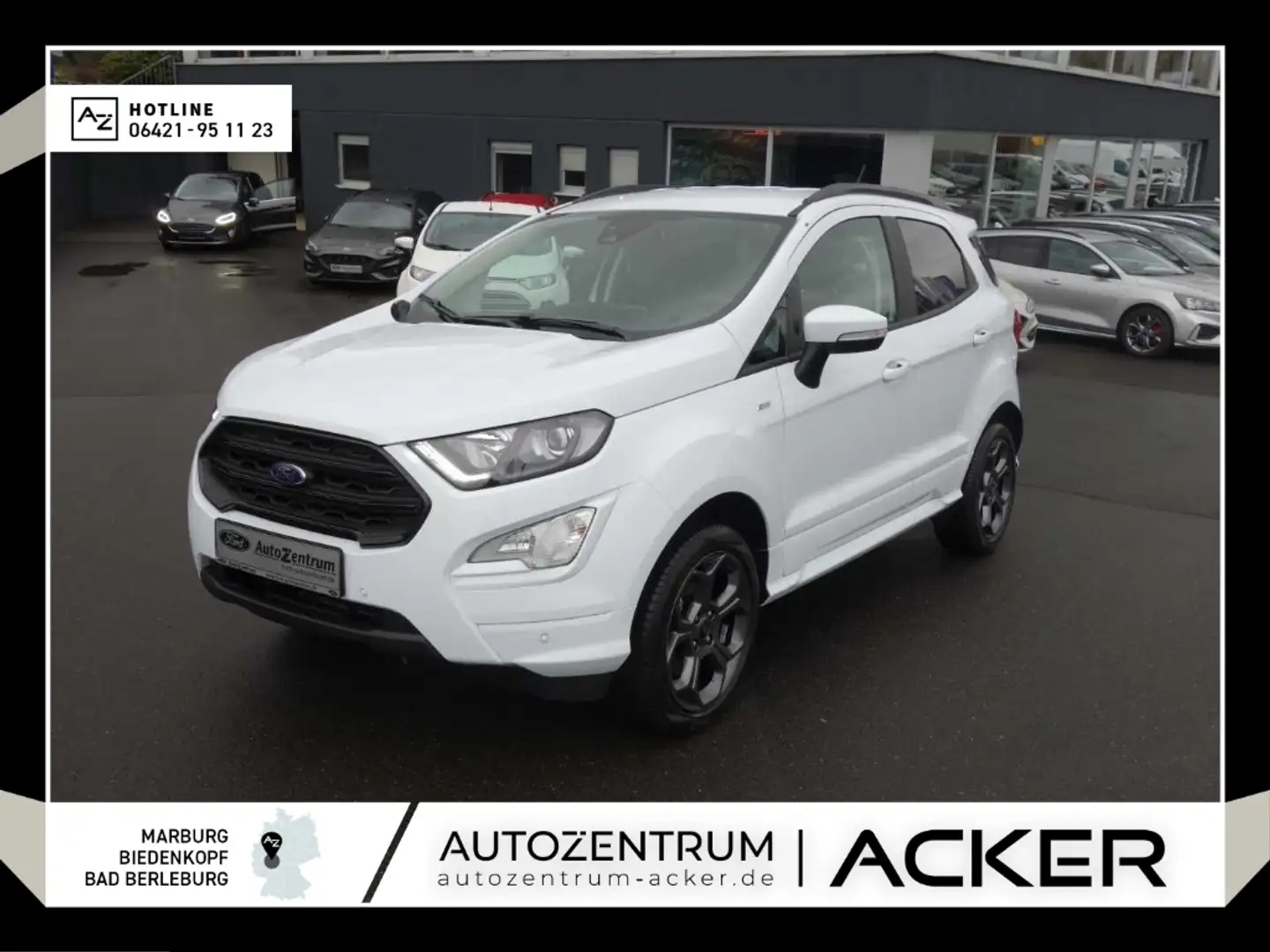 Ford EcoSport 1.0 EcoBoost ST-Line 7J.Garantie -47%* Bianco - 1