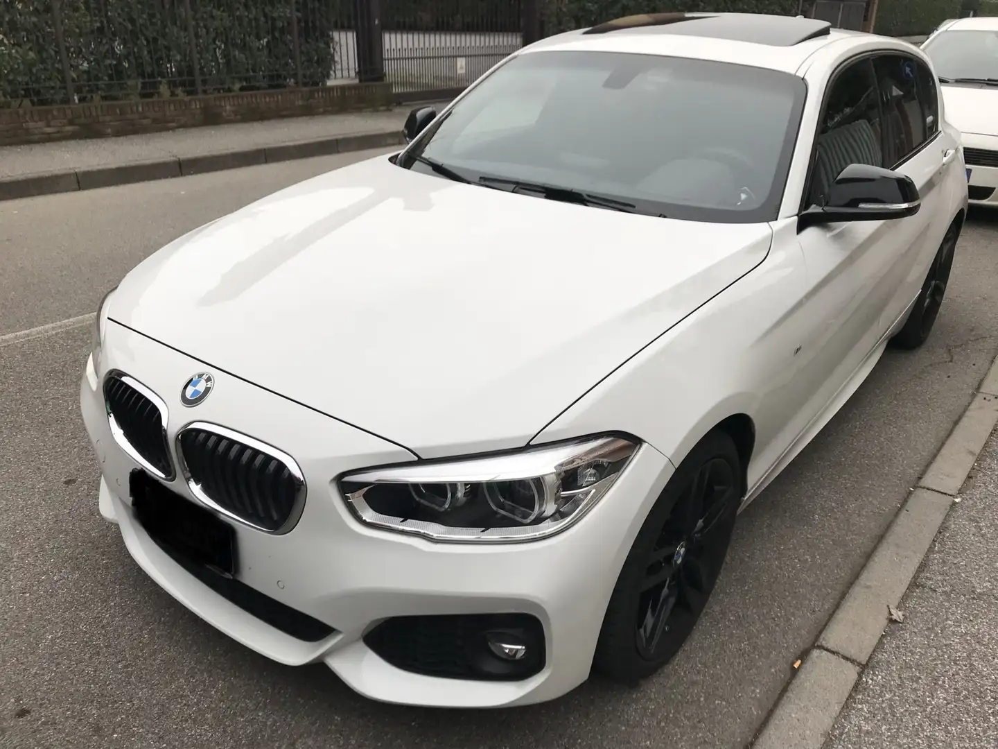BMW 125 125d Msport 5p auto Fehér - 1