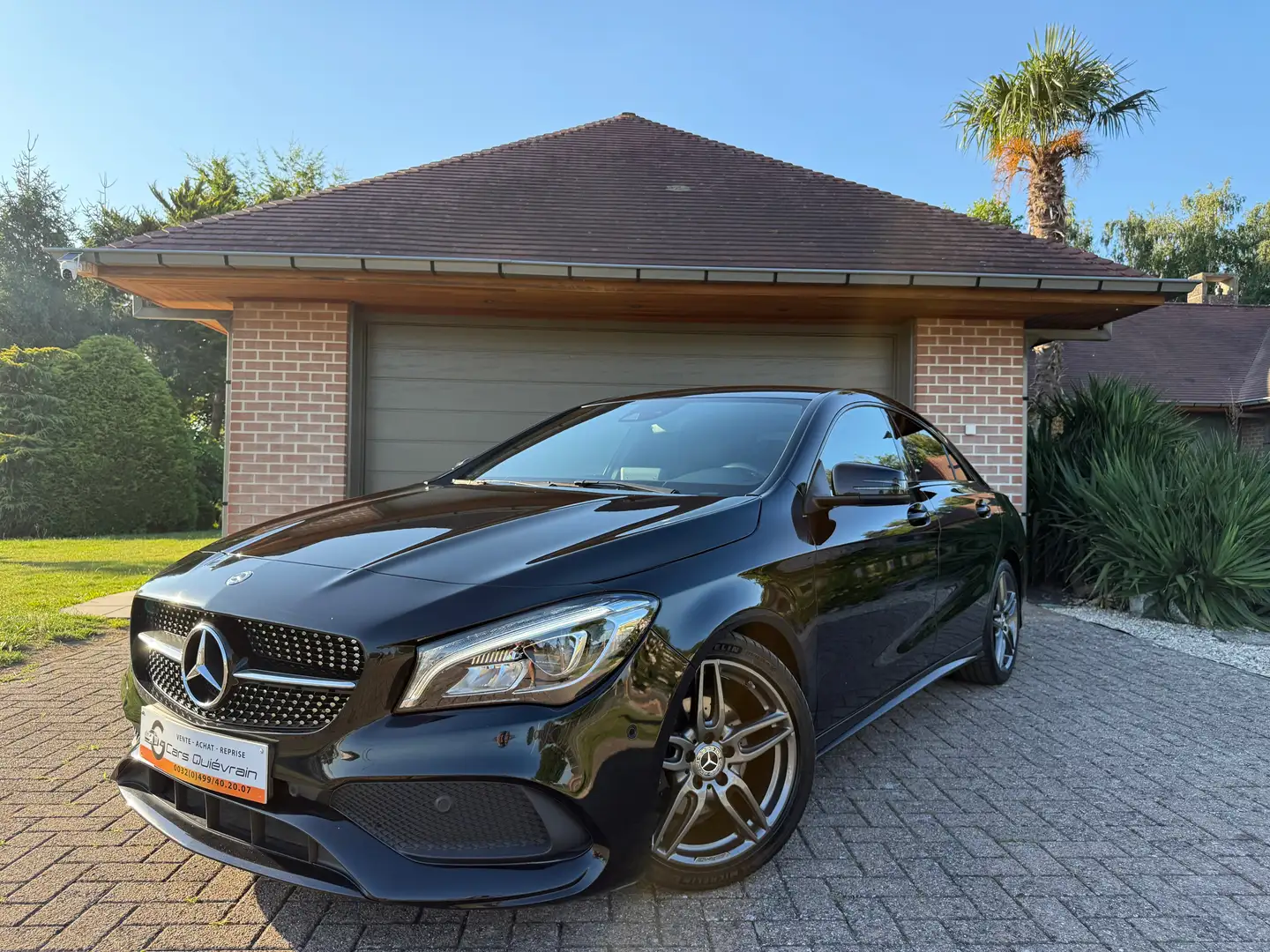 Mercedes-Benz CLA 180 CLA 180 PACK AMG /BOITE AUTOMATIQUE/XENON/GAR.1AN Negro - 1