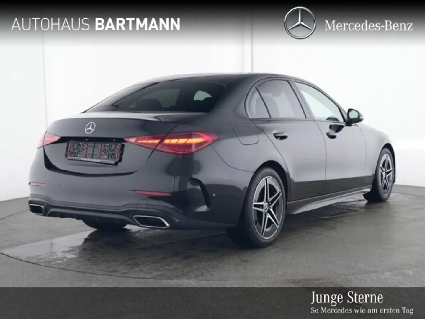 Mercedes-Benz C 300 C 300 AMG +PANO+NIGHT+ KAMERA+LED+MBUX+MEMORY+ Schwarz - 2