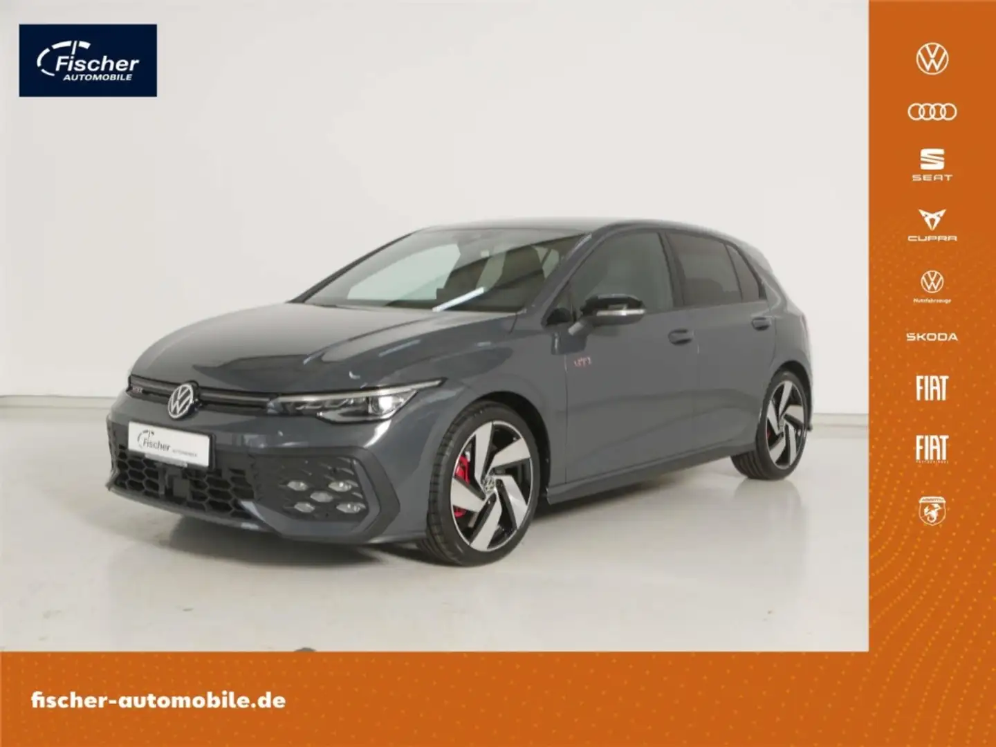 Volkswagen Golf GTI 2.0 TSI Black Style DSG NAV/LED/RFK/SH Gris - 1
