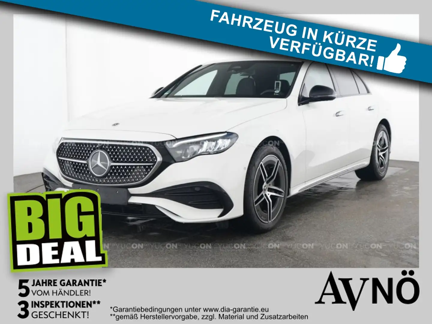 Mercedes-Benz E 300 e AMG LINE DISTRONIC NIGHT PAKET Weiß - 1