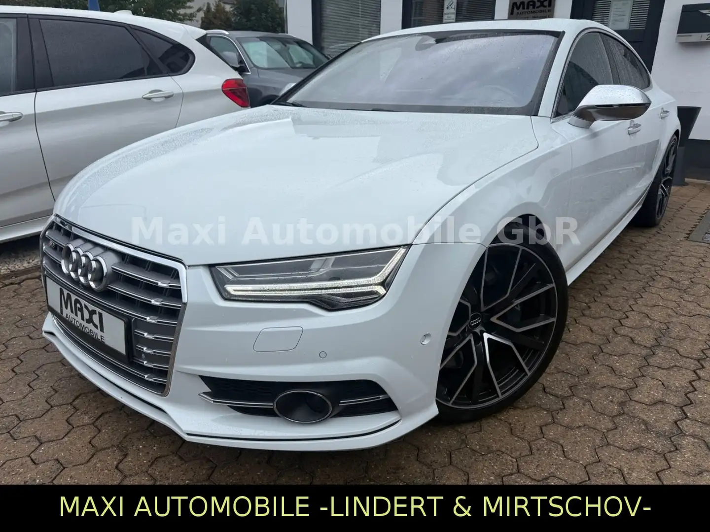 Audi S7 Sportback 4.0 TFSI quattro-MAT-LED-SD-LUFT-2 Blanco - 2