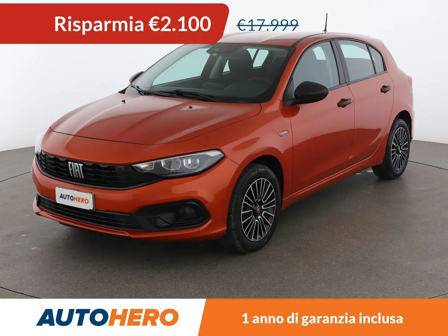 Fiat Tipo 1.5 Mild-Hybrid MHEV Arancione - 1