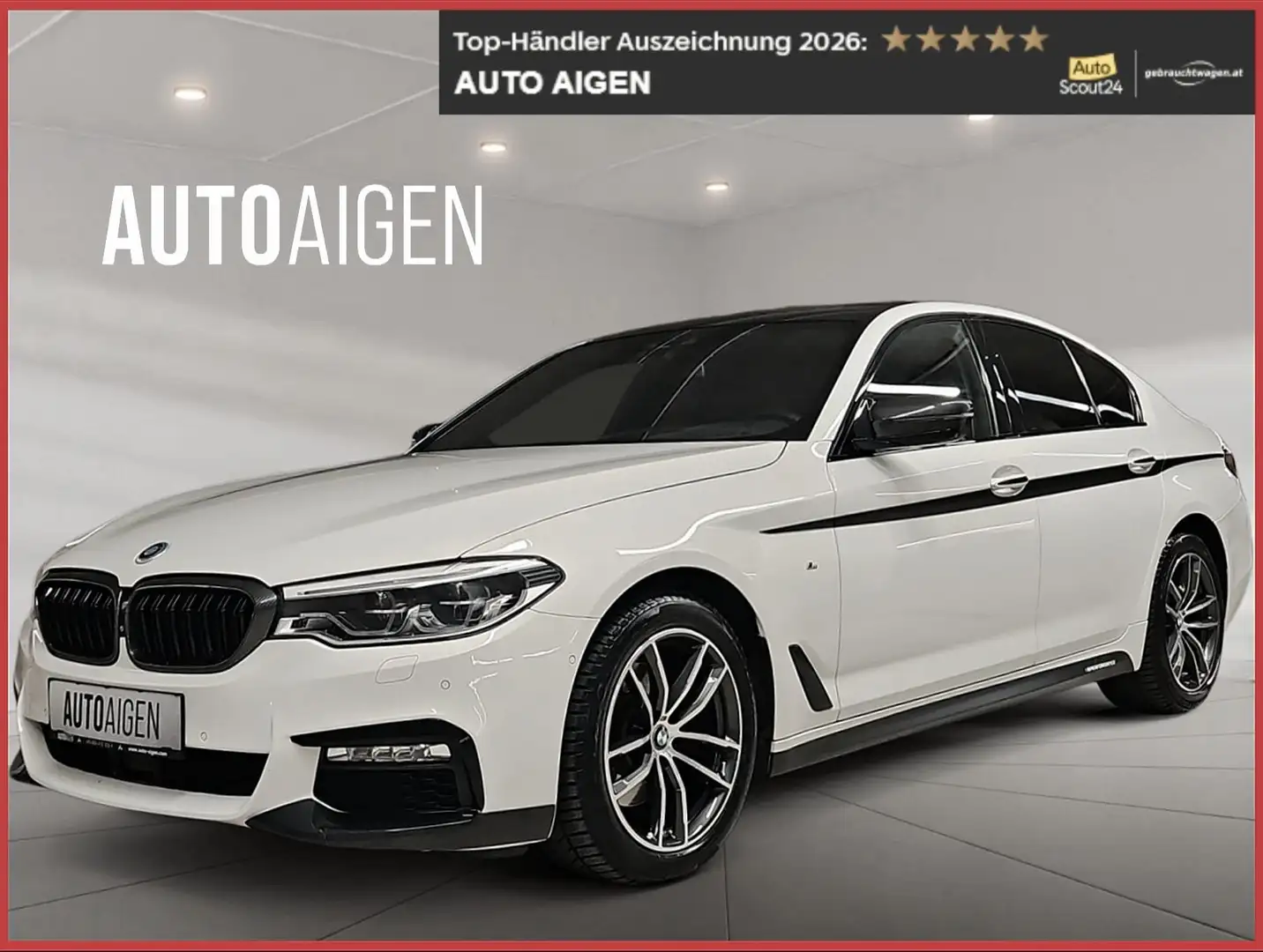 BMW 520 d xDrive * M-PAKET * SHADOW-LINE * HEAD-UP * LED * Weiß - 1