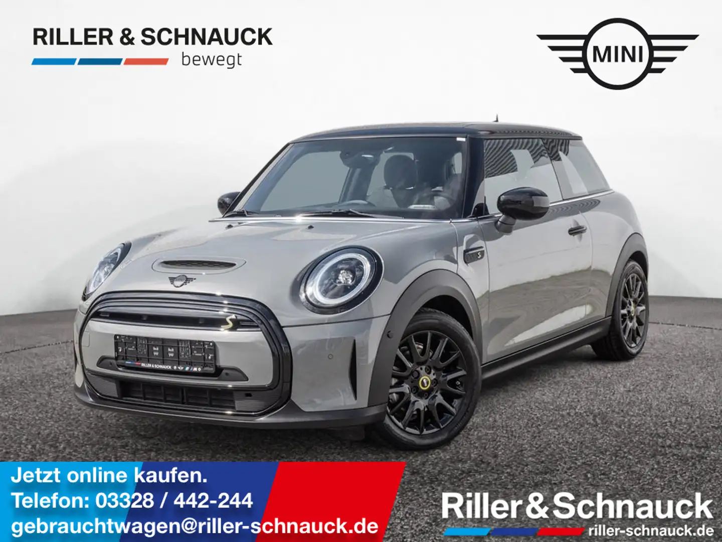 MINI Cooper SE Classic Trim PANO+LED+KEYLESS+KLIMA Grau - 1