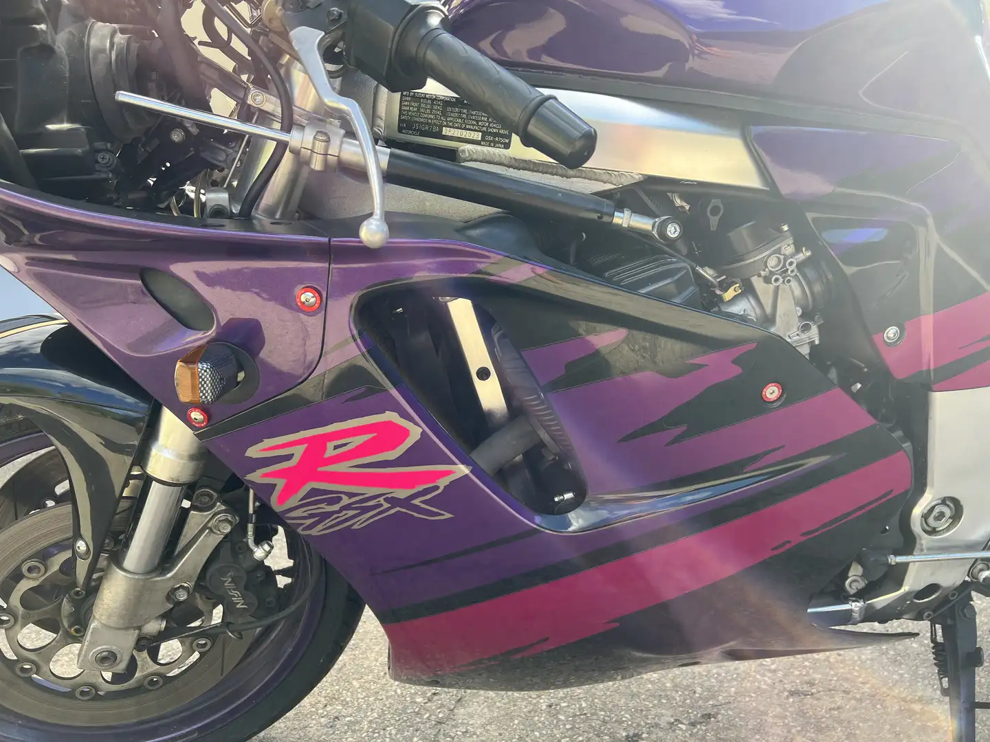 Suzuki GSX-R 750 AB Purple Mauve - 2