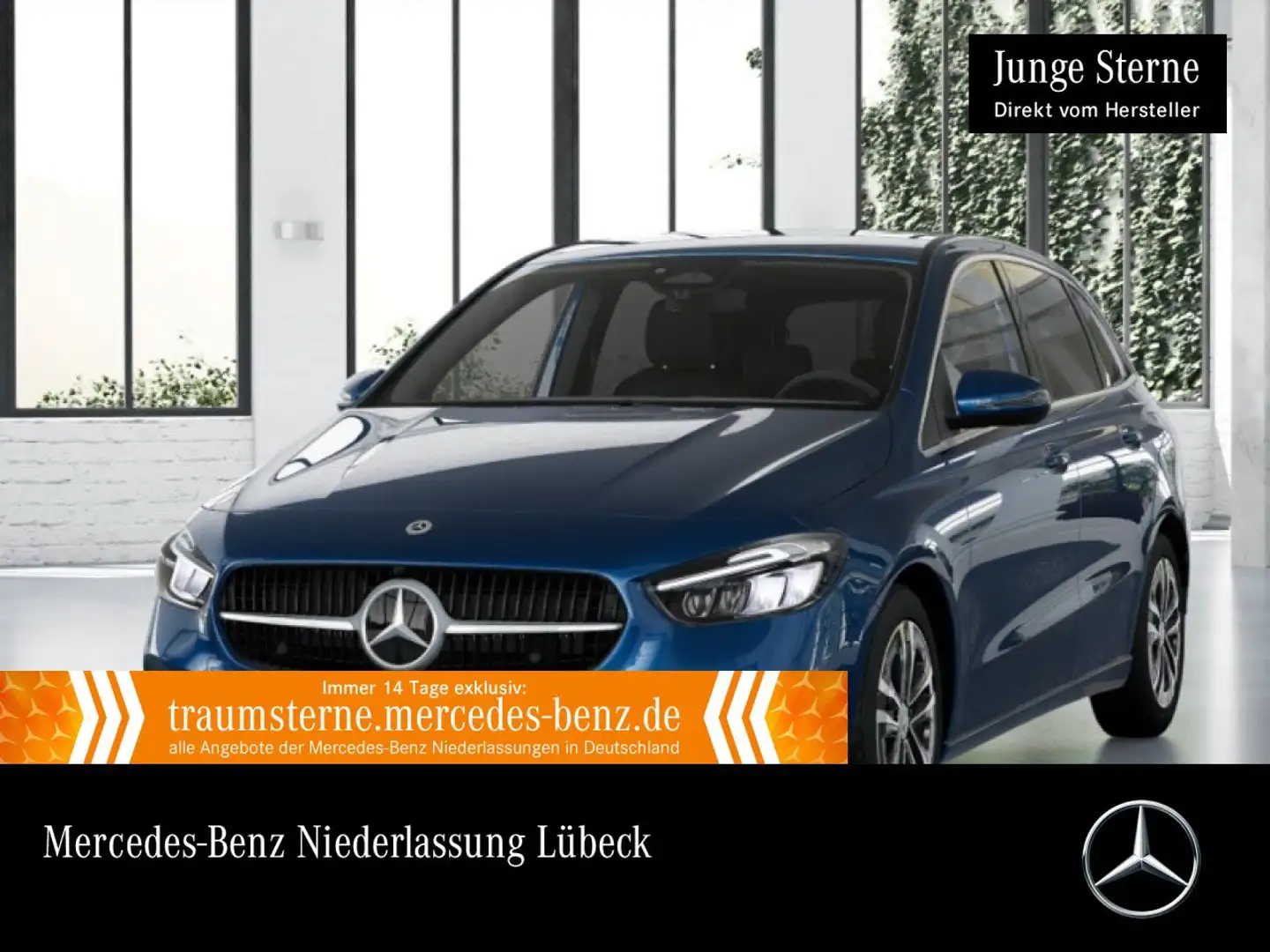 Mercedes-Benz B 200 d PROGRESSIVE+LED+KAMERA+8G Blau - 1